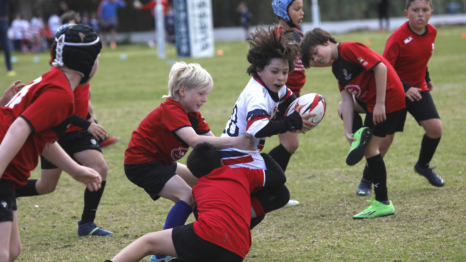 Las fotos de la Jornada de escuelas de rugby en Pueblo Nuevo de Guadiaro