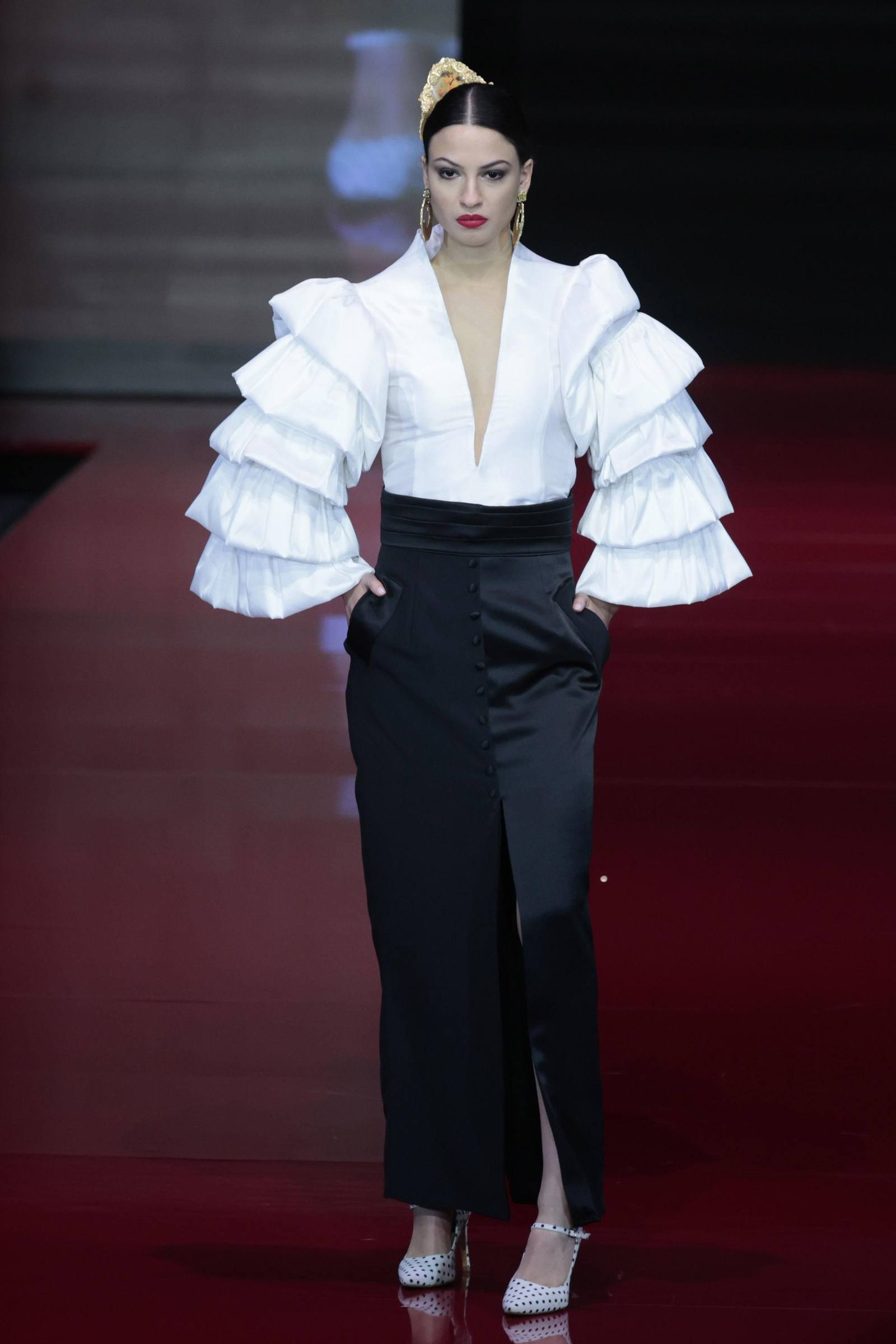 El desfile de Andalucía icónico Flamenco en SIMOF 2022, todas las fotos