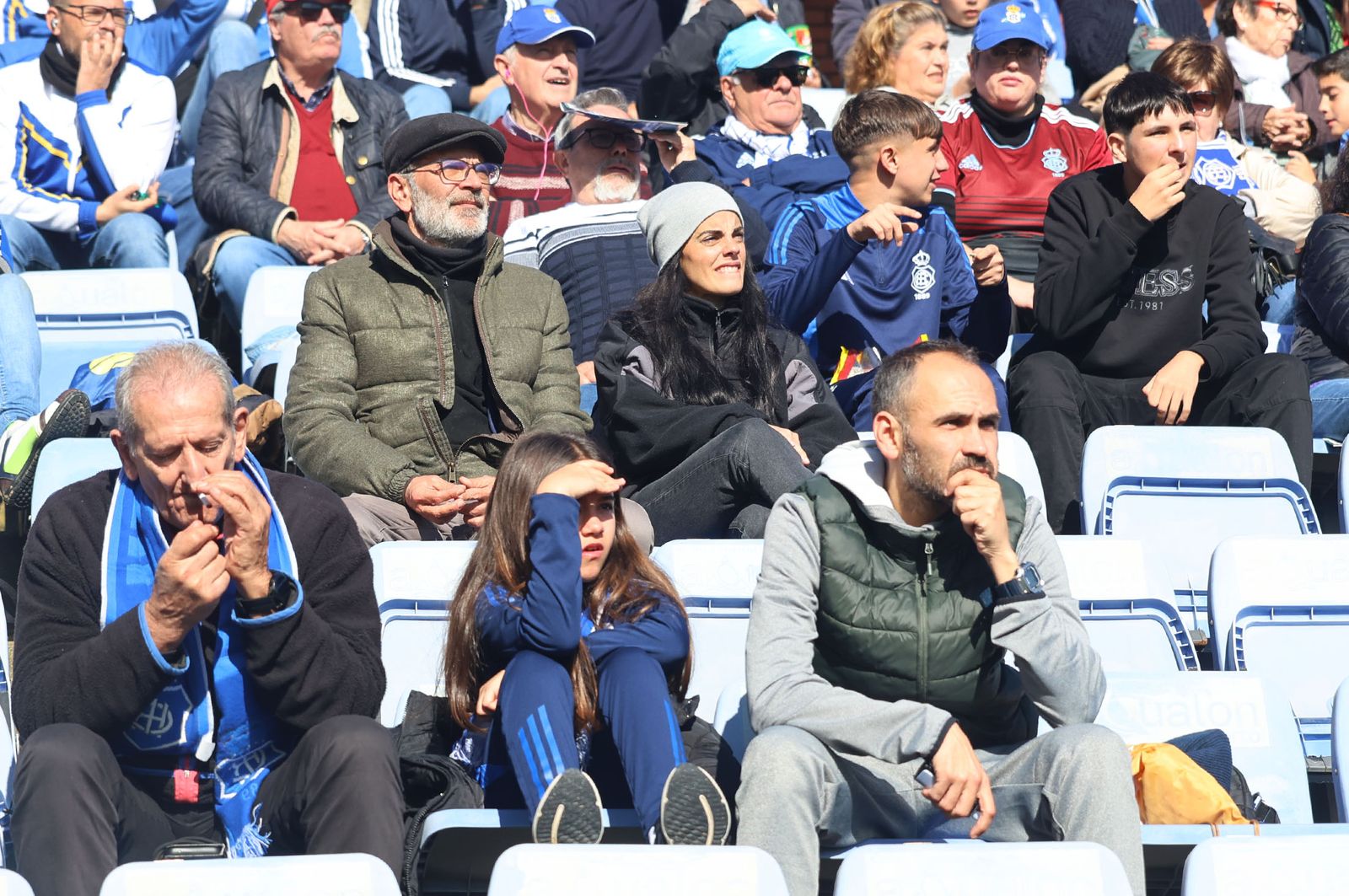 Búscate en las gradas del Nuevo Colombino durante el Recre-Estepona