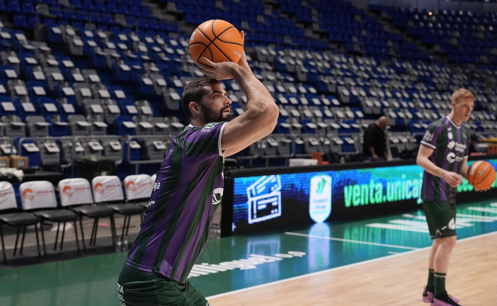 El Unicaja-Casademont Zaragoza, en fotos