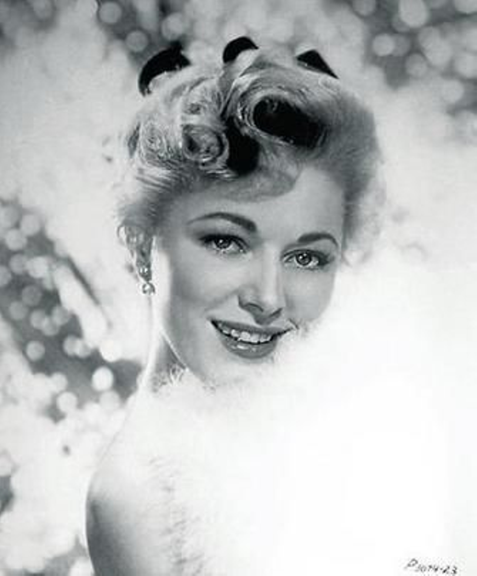 La actriz estadounidense Eleanor Parker.