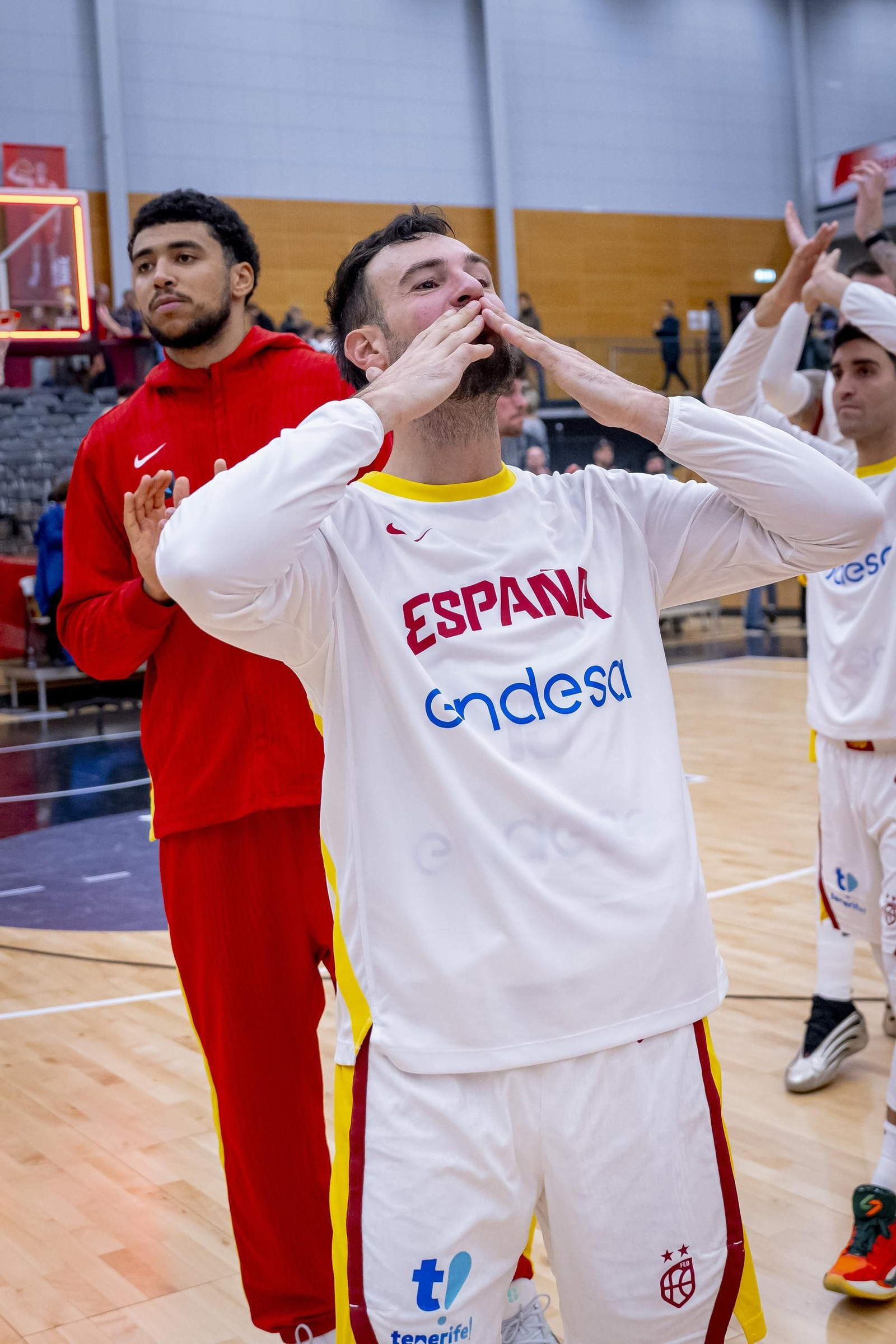 Las mejores fotos del Dinamarca-España de baloncesto