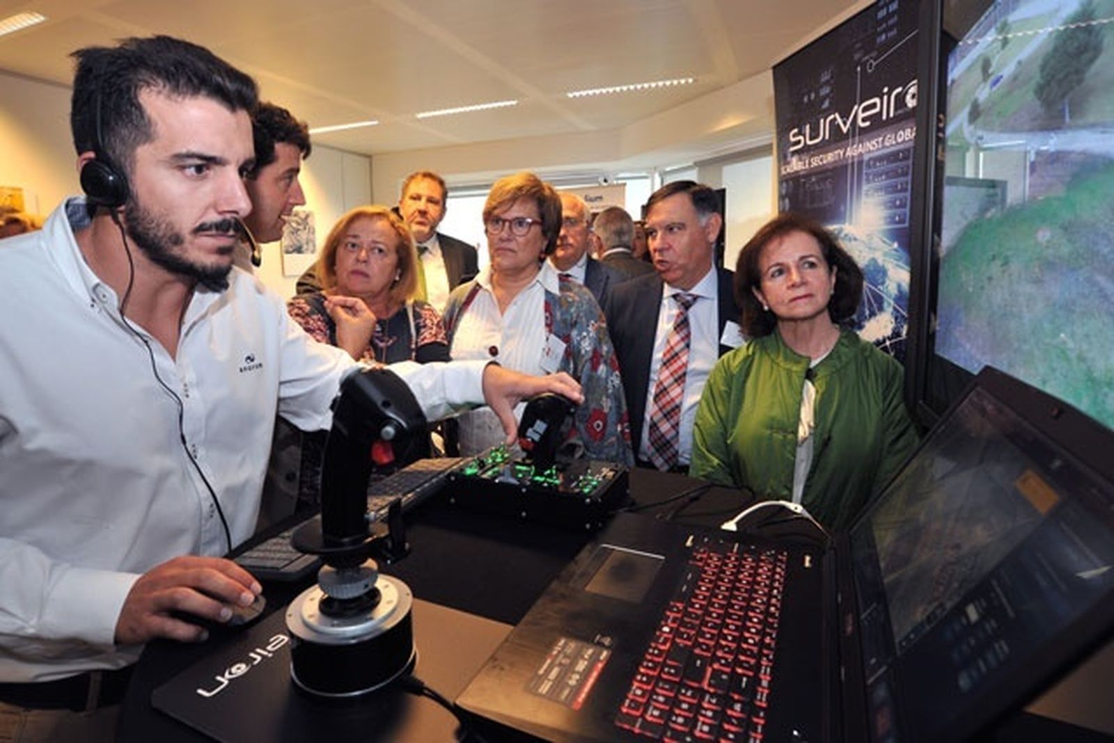 Una demostración de la empresa Aeorum