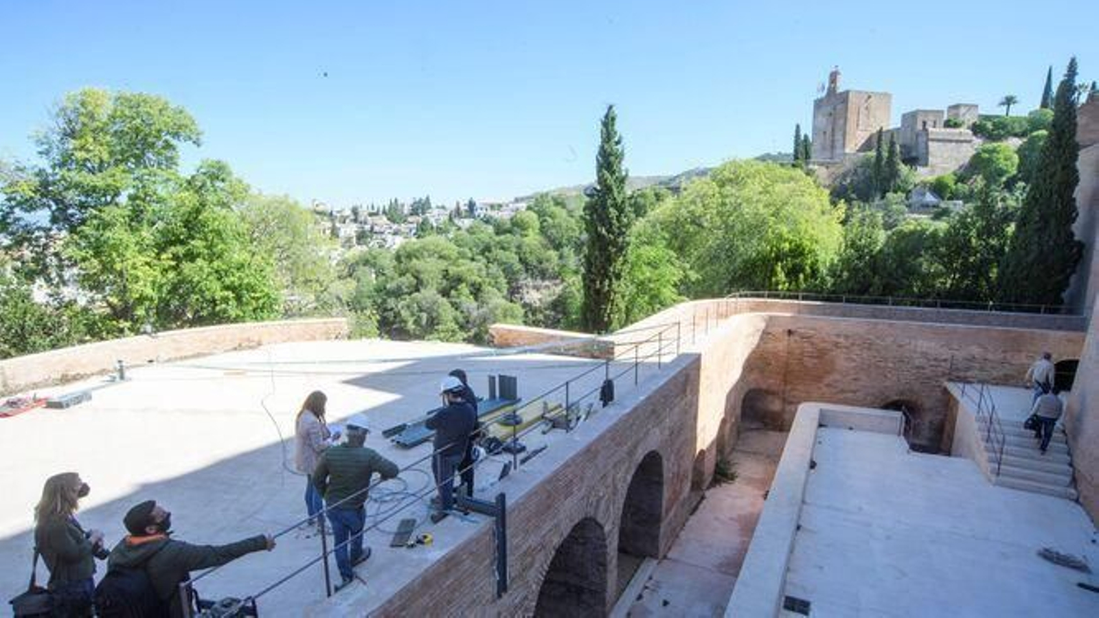 Impulsan una inversión de 500.000 euros para la consolidación de las Torres Bermejas de la Alhambra de Granada