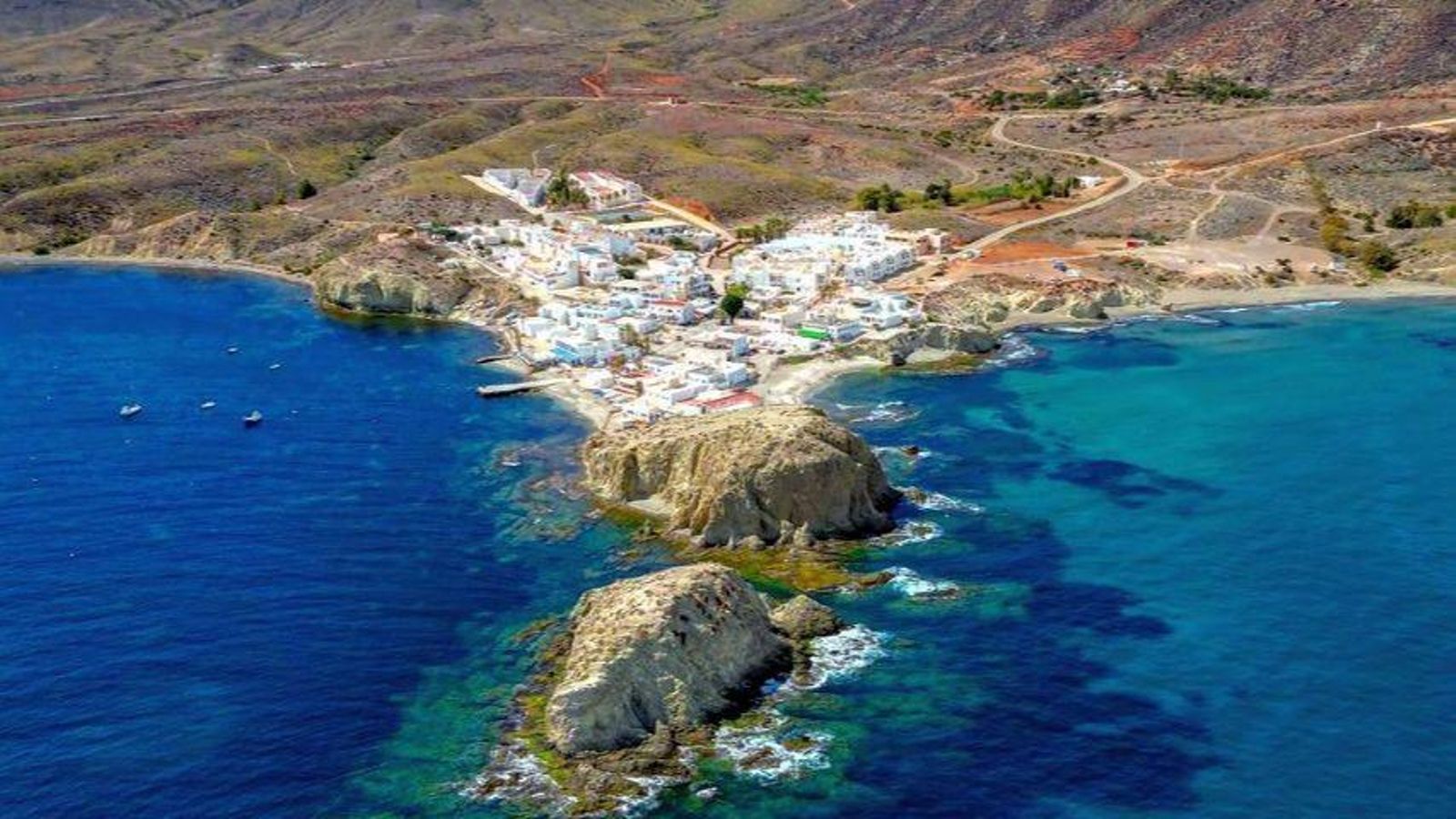 Vista aérea de la Isleta