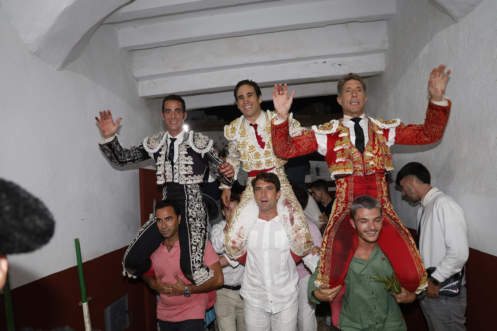 Las fotos de la corrida de toros de Lagunajanda para Manuel Escribano, David Galán y Pepe Moral en Tarifa
