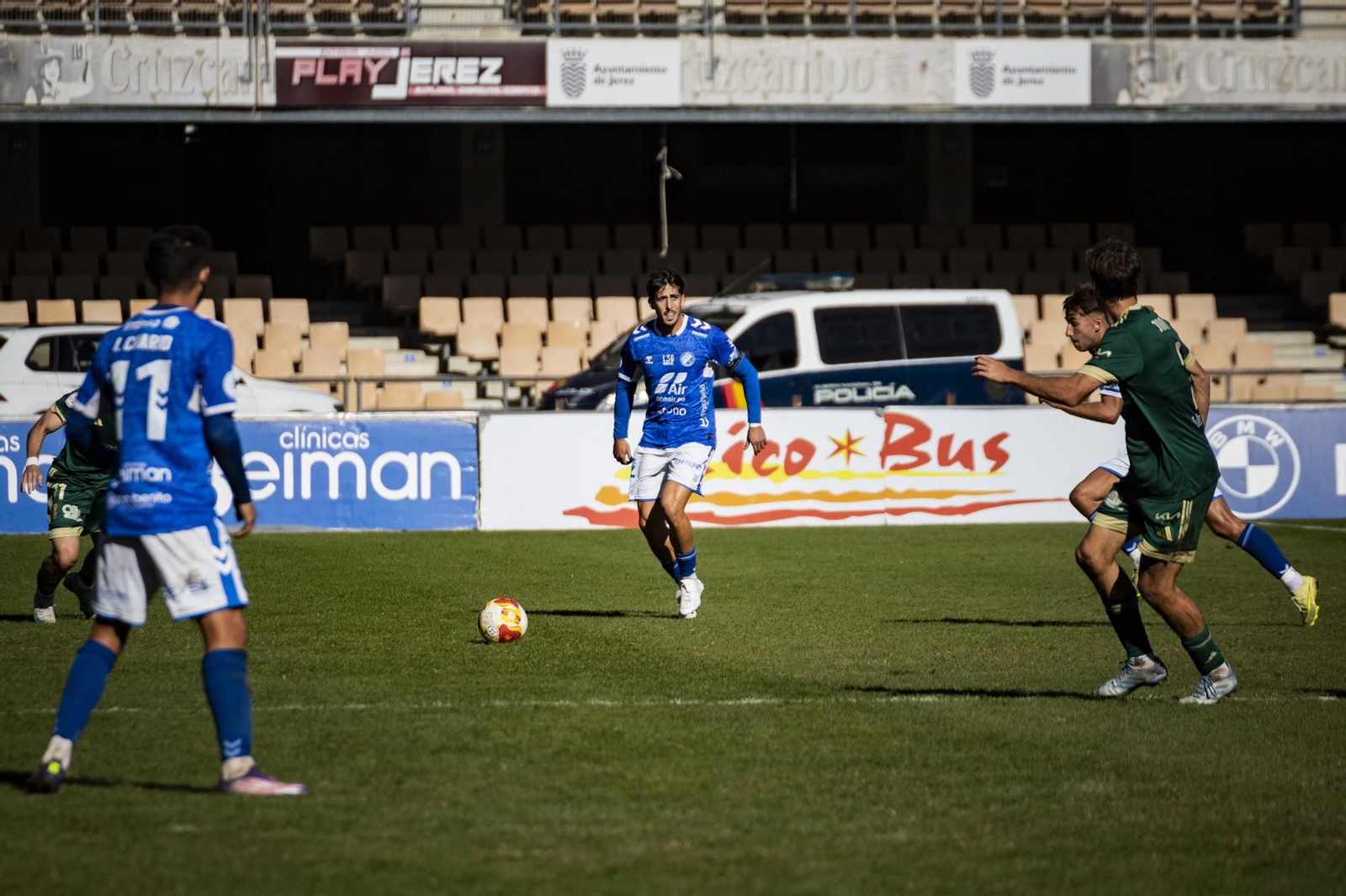 Las imágenes del empate entre Xerez DFC y Recre en Chapín