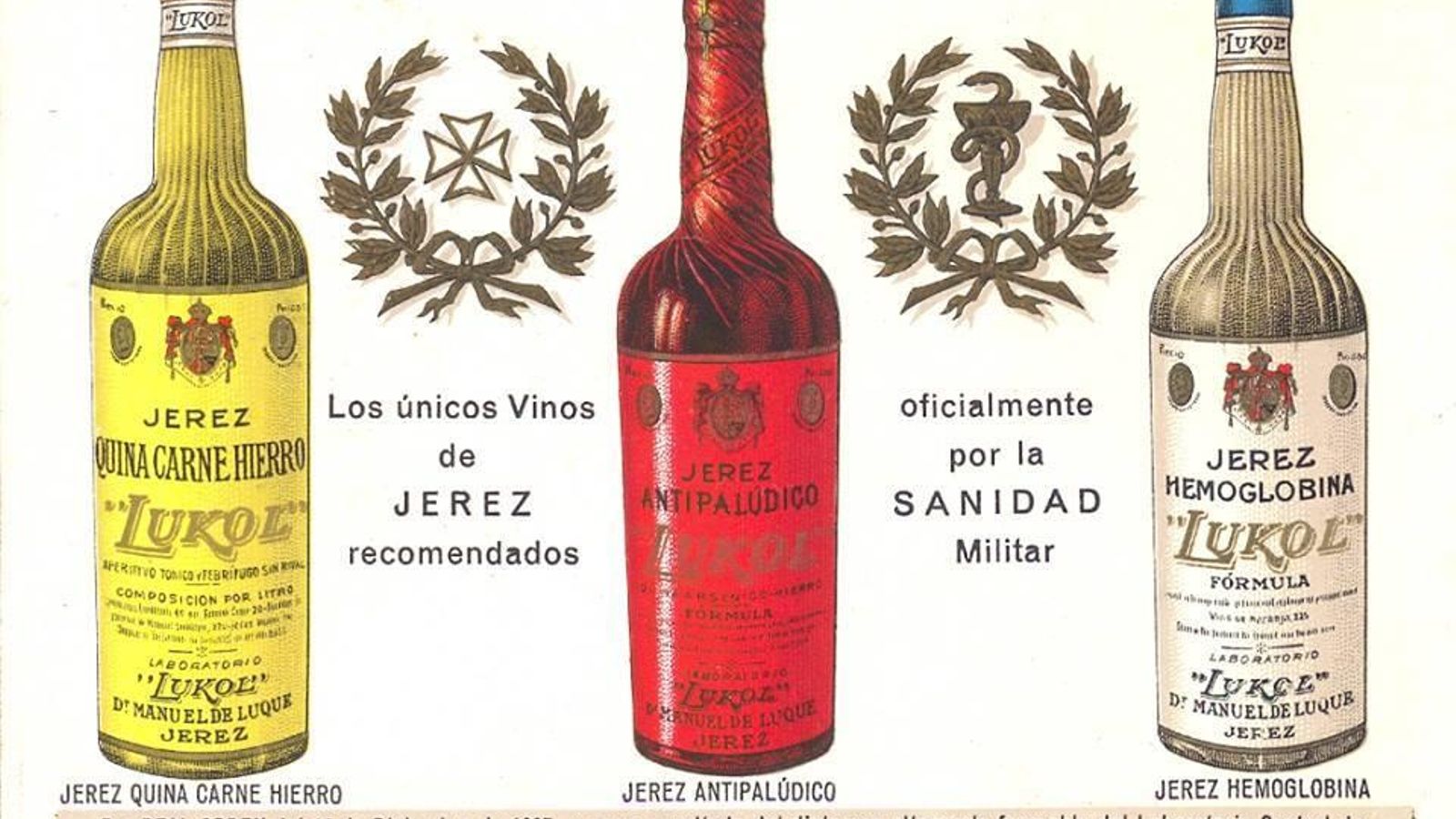 Productos elaborados por los laboratorios jerezanos.
