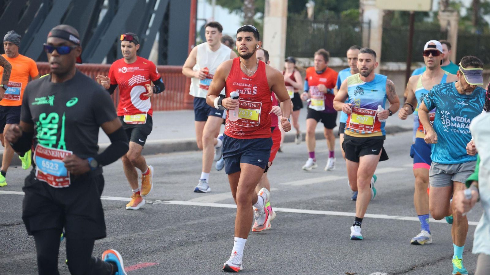 Las mejores fotos de la Maratón de Málaga 2024