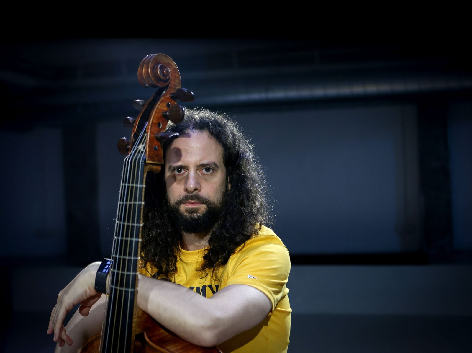 El violagambista Fahmi Alqhai.