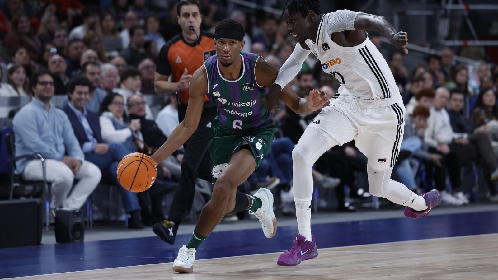 El Real Madrid-Unicaja, en fotos