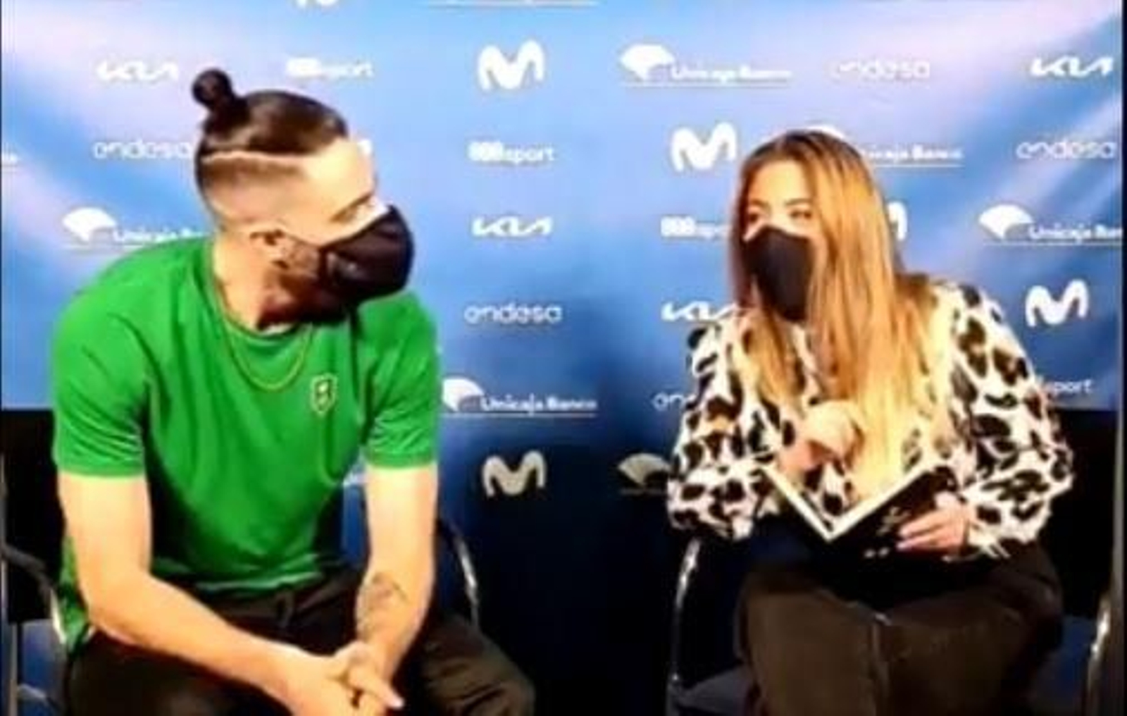 Francis Alonso, en la entrevista con la ACB.