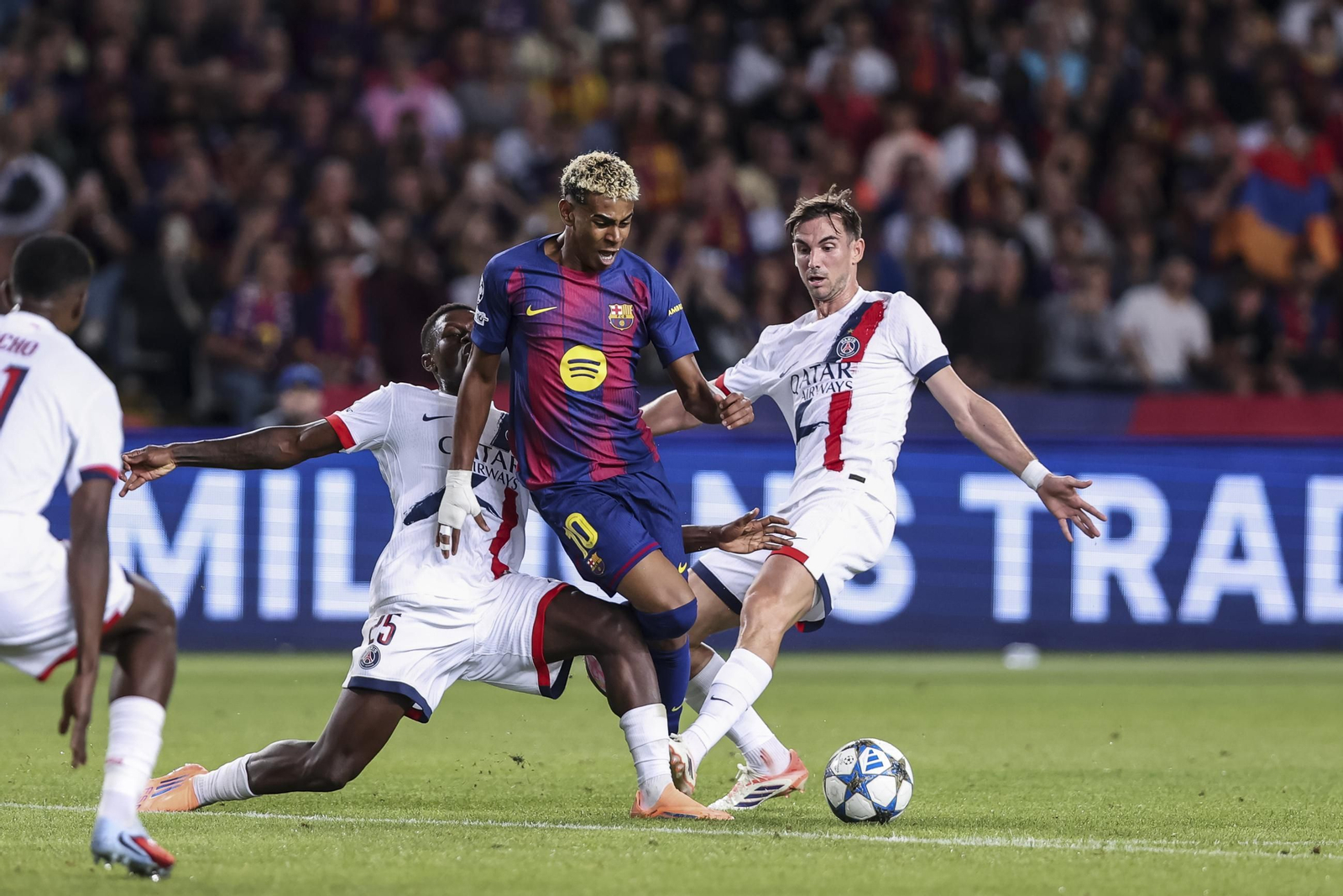 Las mejores fotos del Barcelona-PSG