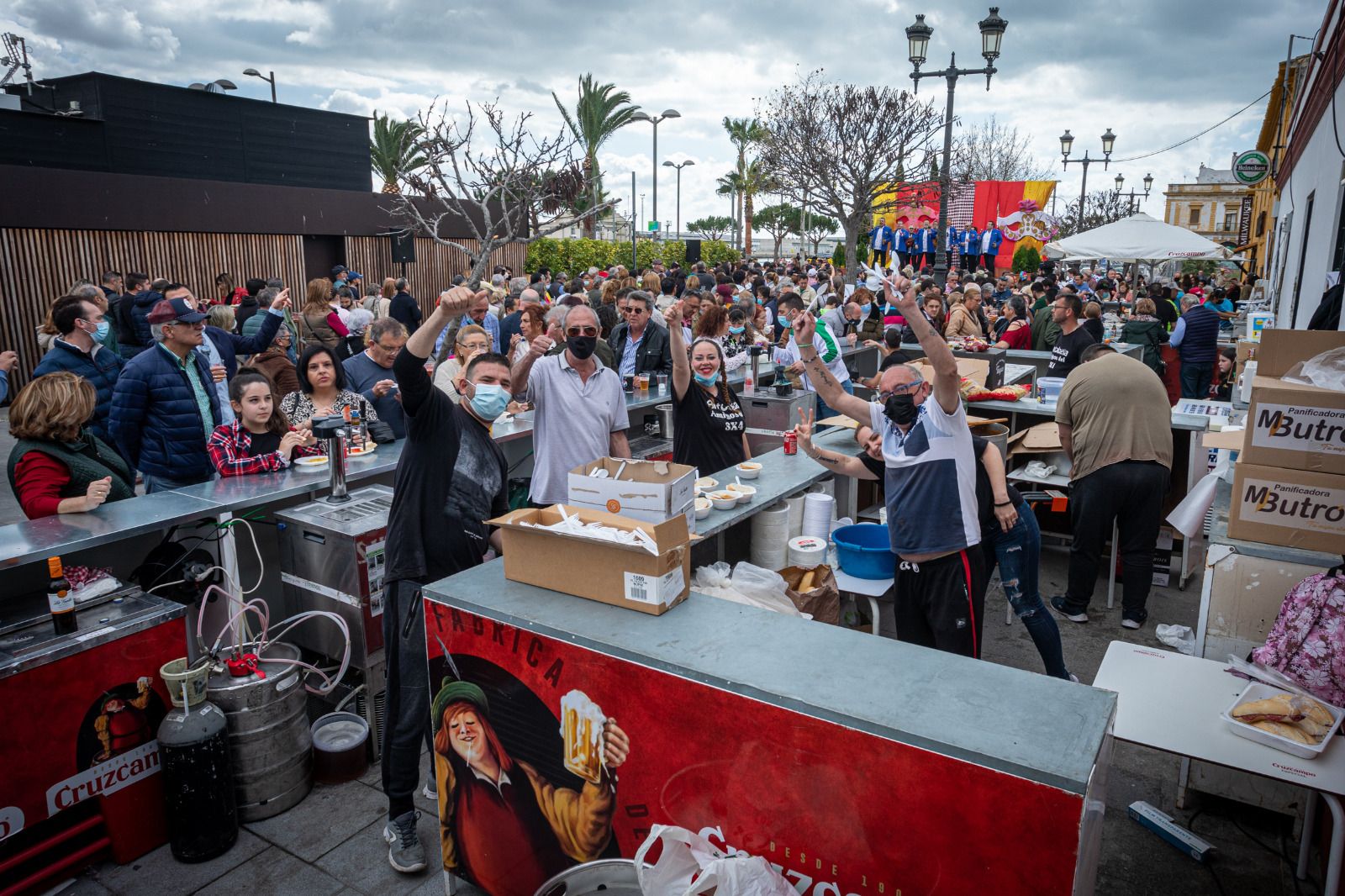 La ciudad ha recuperado este año la Gran Gañotá, que pone fin al Carnaval.