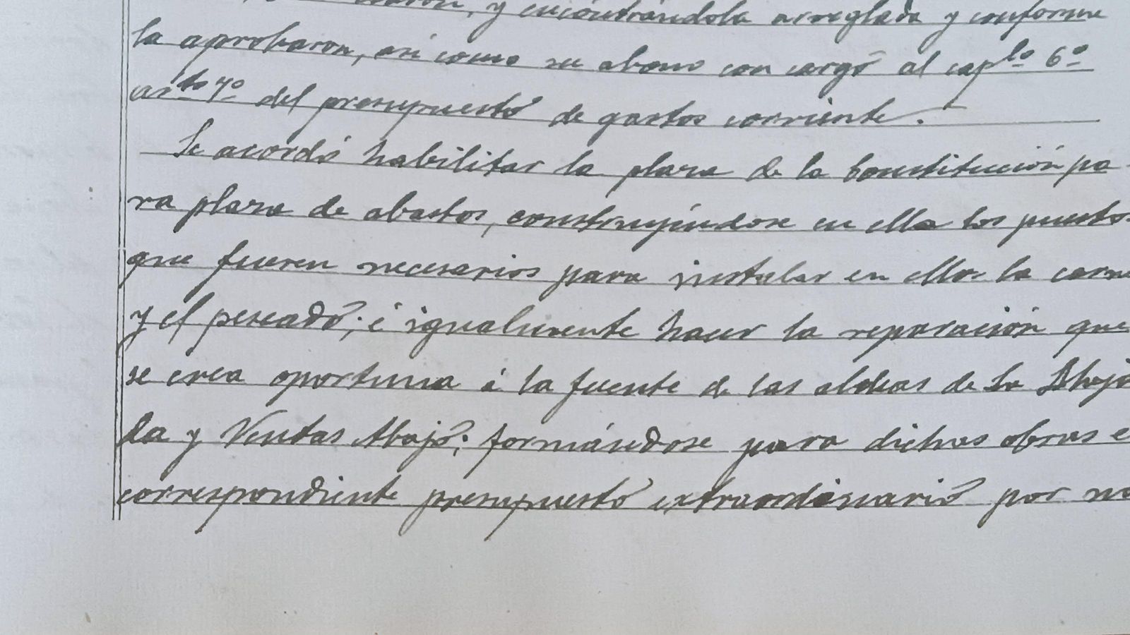 Documentos del mercado de Campofrío.