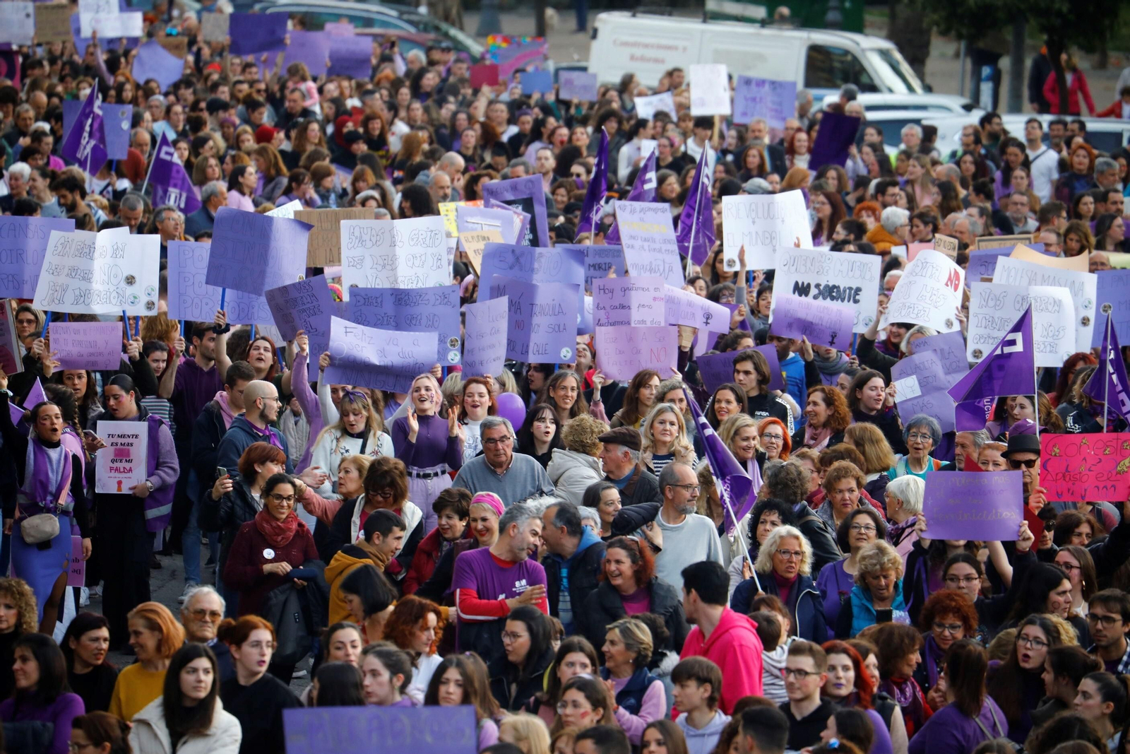 La manifestación del 8M en Córdoba, en imagenes
