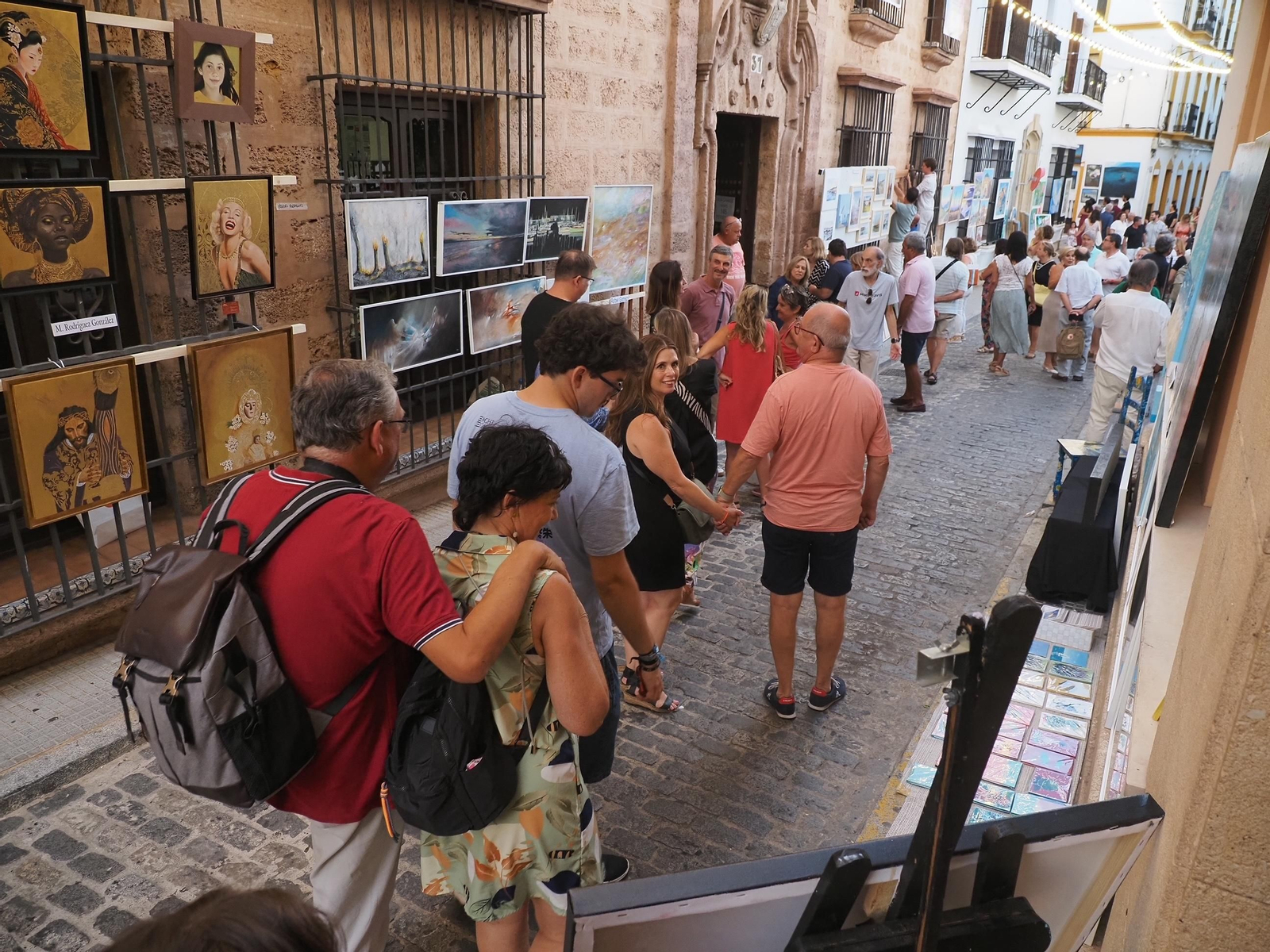 'Un paseo por el arte' en Ayamonte: las mejores imágenes