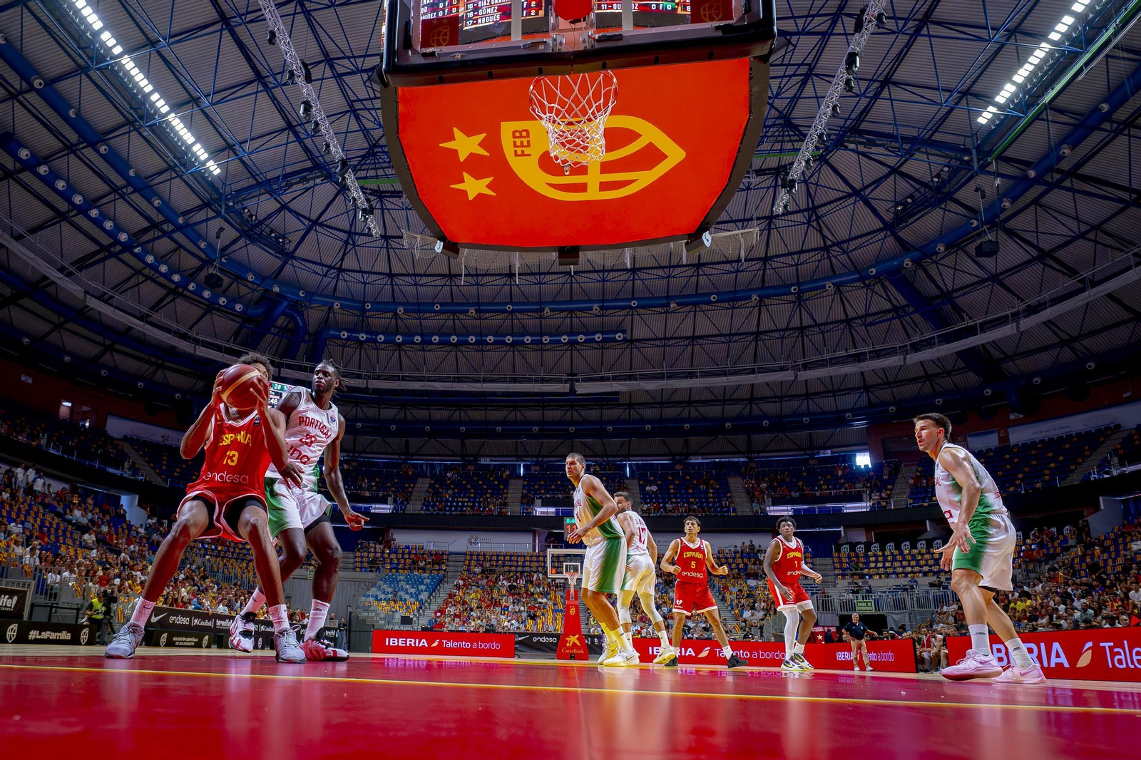 España B - Portugal en Málaga, en fotos