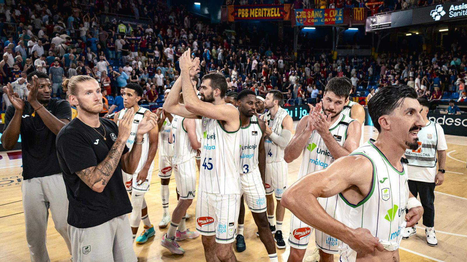 Las fotos del Barça-Unicaja, 2º partido del play off de la ACB