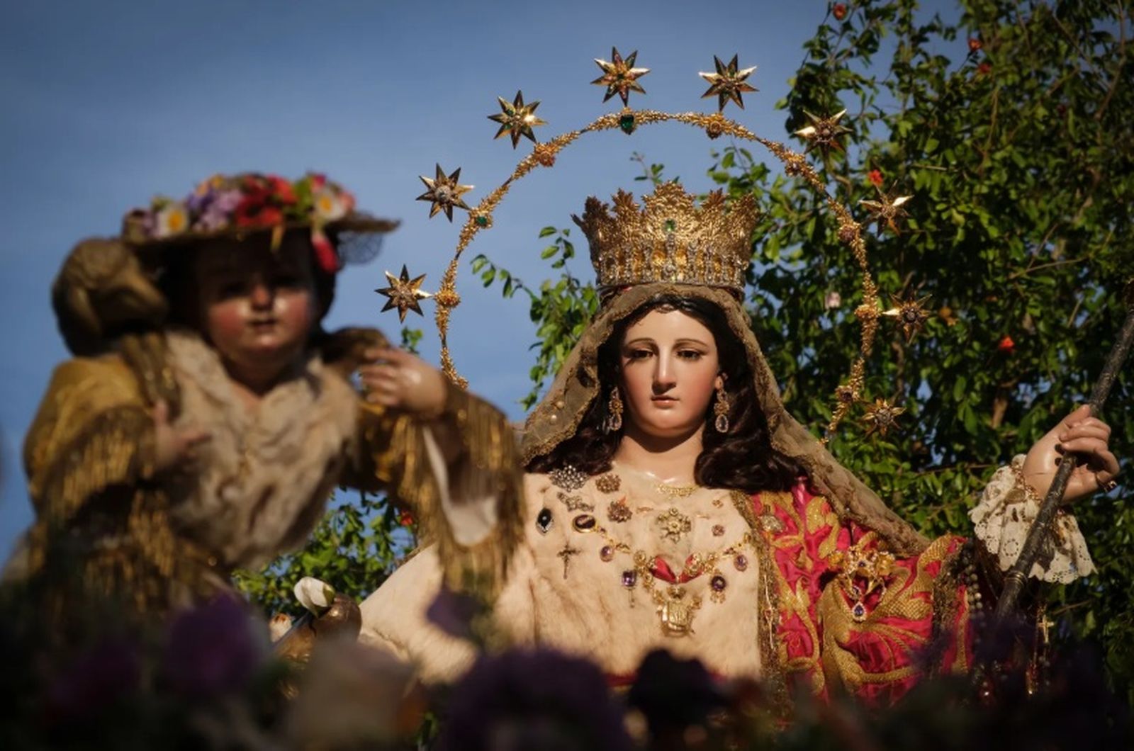 La Pastora de Capuchinos recorre cada último domingo de mayo las calles de su feligresía