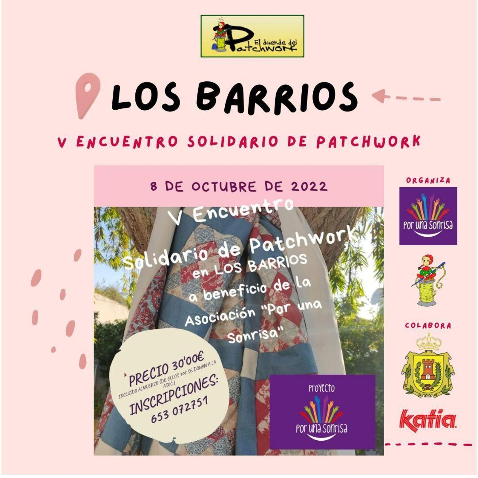 Cartel del V Encuentro Solidario.