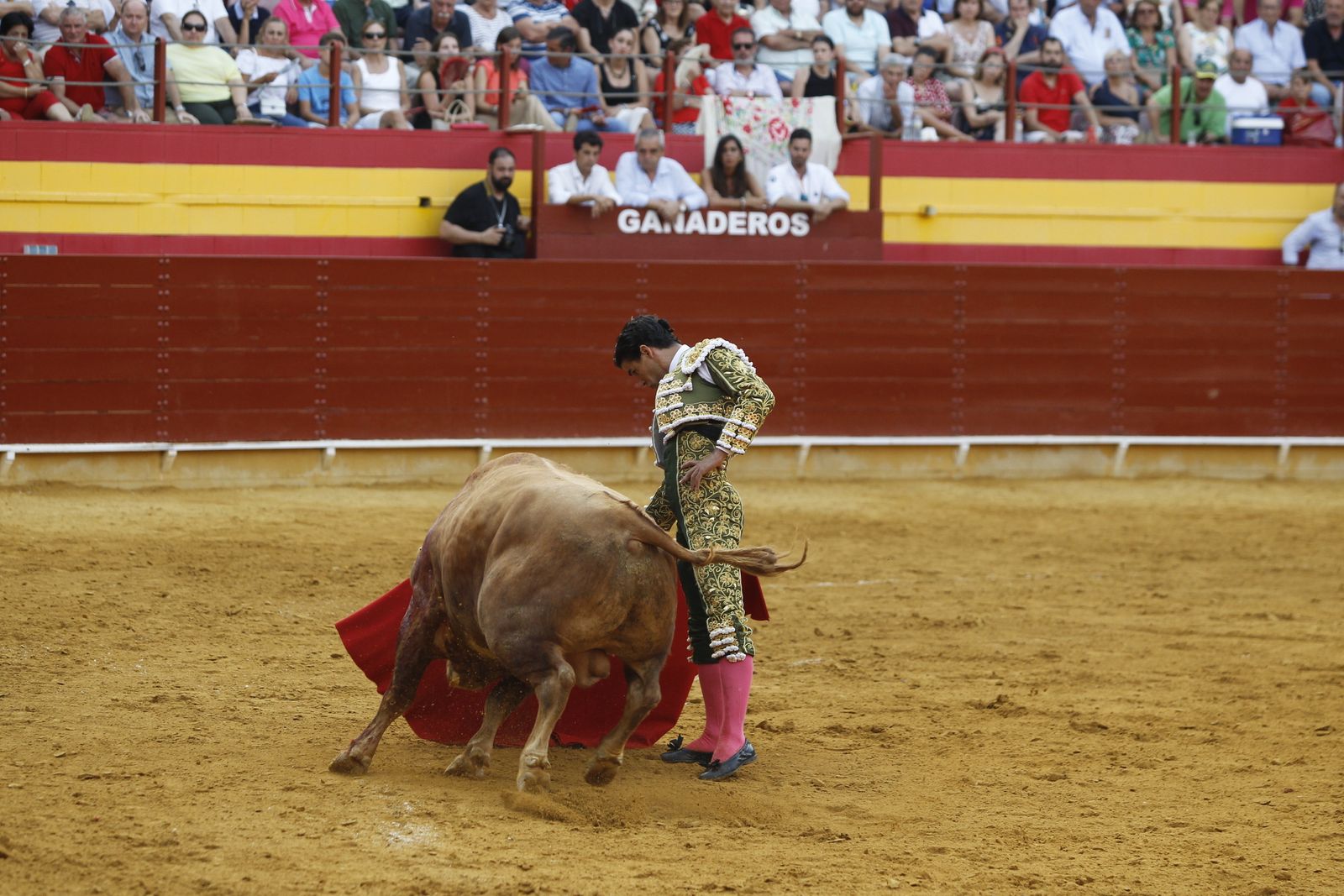 Fotogalería corrida toros Feria Santa Ana-Roquetas de Mar-El Juli-Perera-Aguado