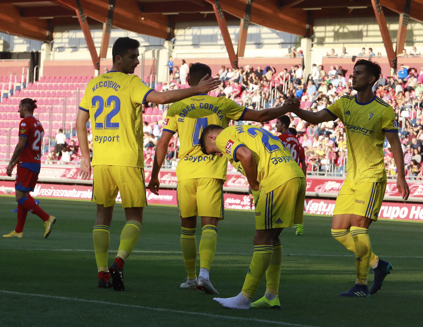 Las imágenes del Numancia-Cádiz