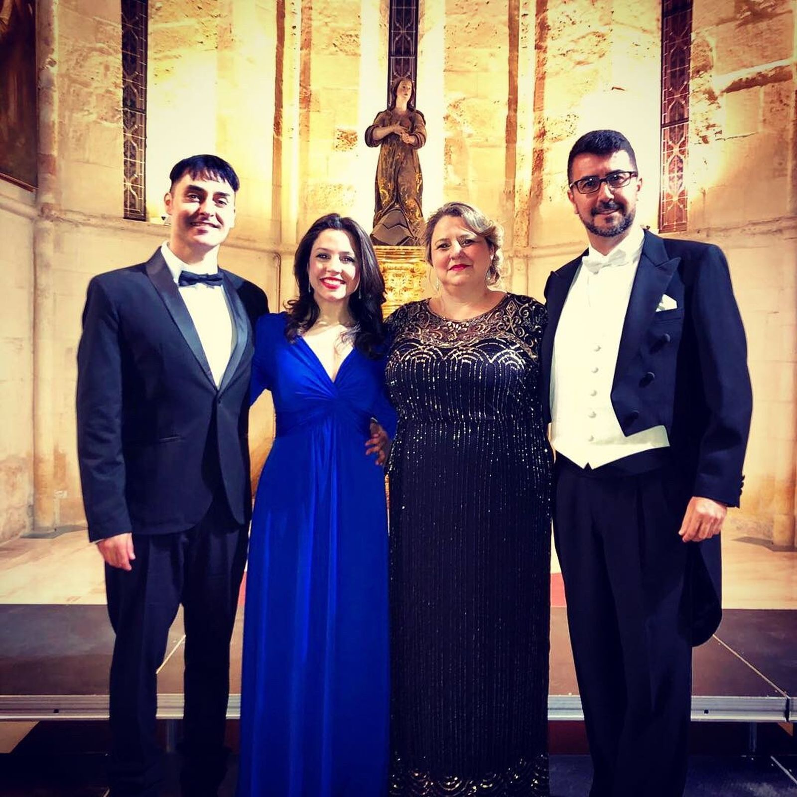 Manuel Álvaro, Auxi Belmonte, Desirée Manzano y Juan José Reifs.