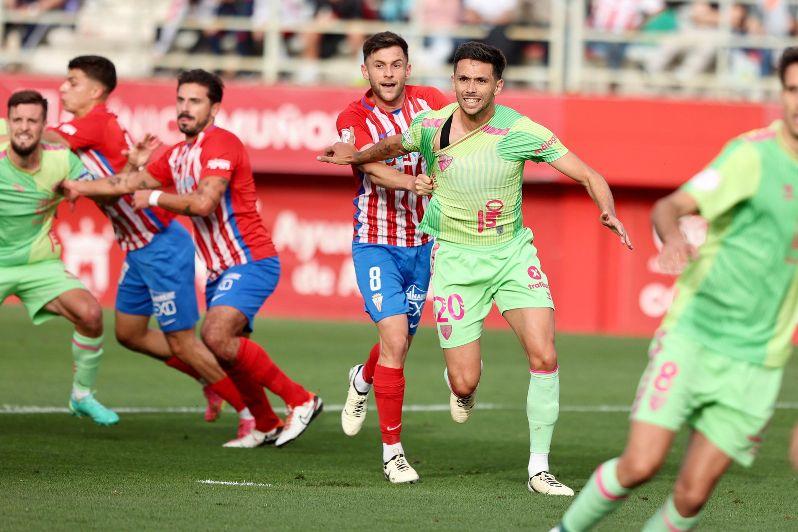 El Algeciras - Málaga CF, en fotos