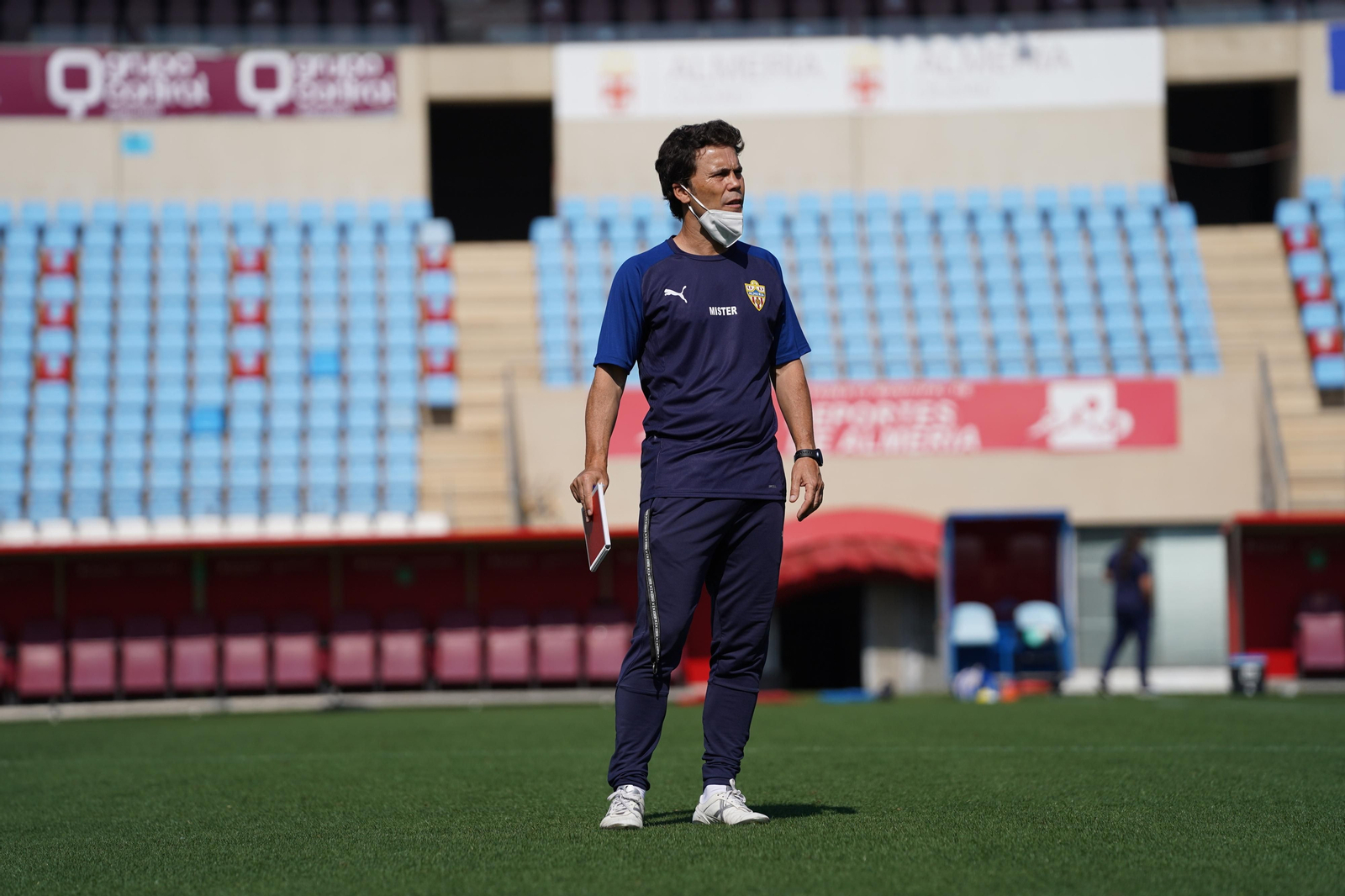 Entrenamiento del Almería, jueves 6