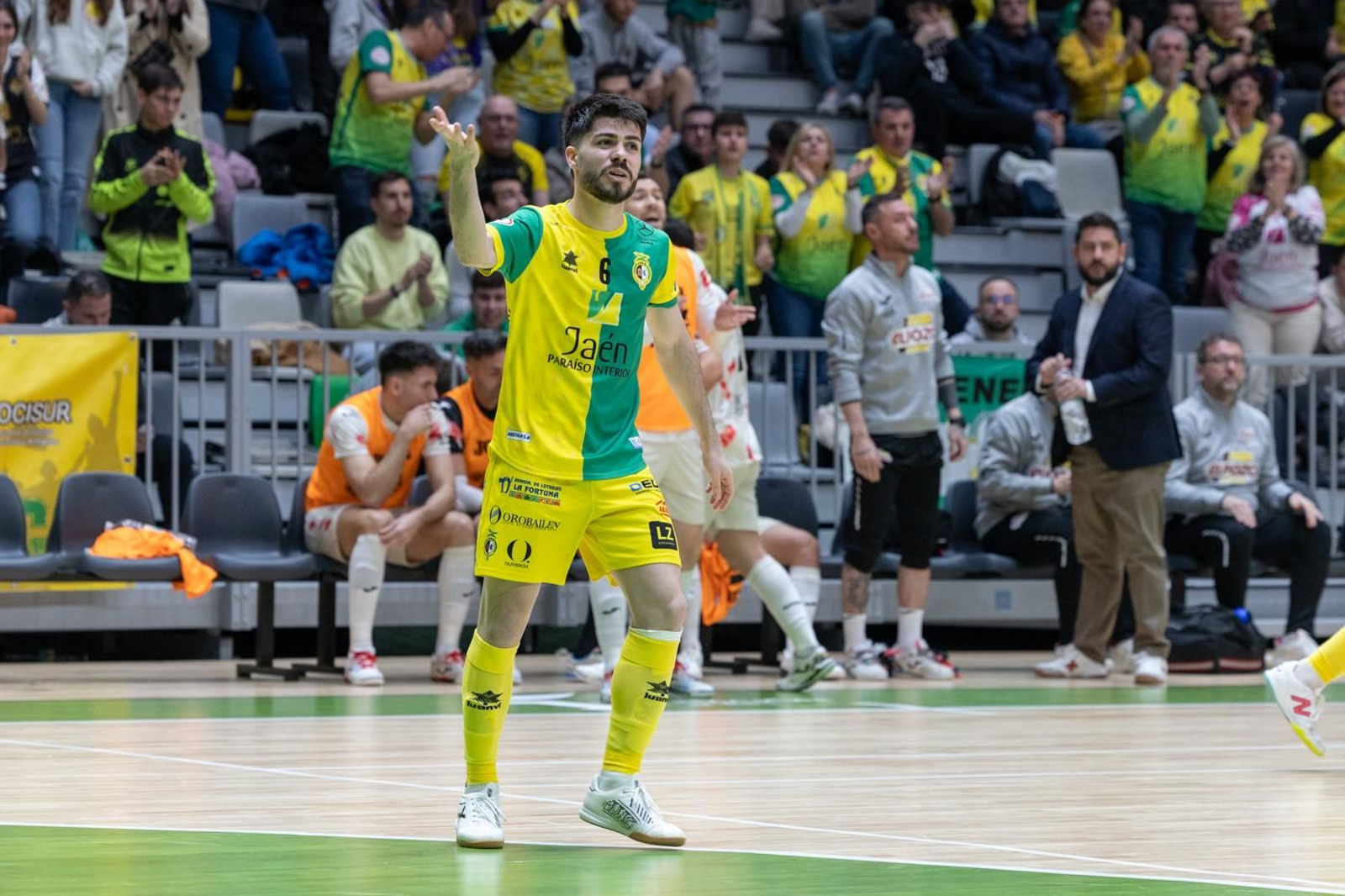 Las mejores fotos del empate entre Jaén Paraíso Interior FS y ElPozo Murcia