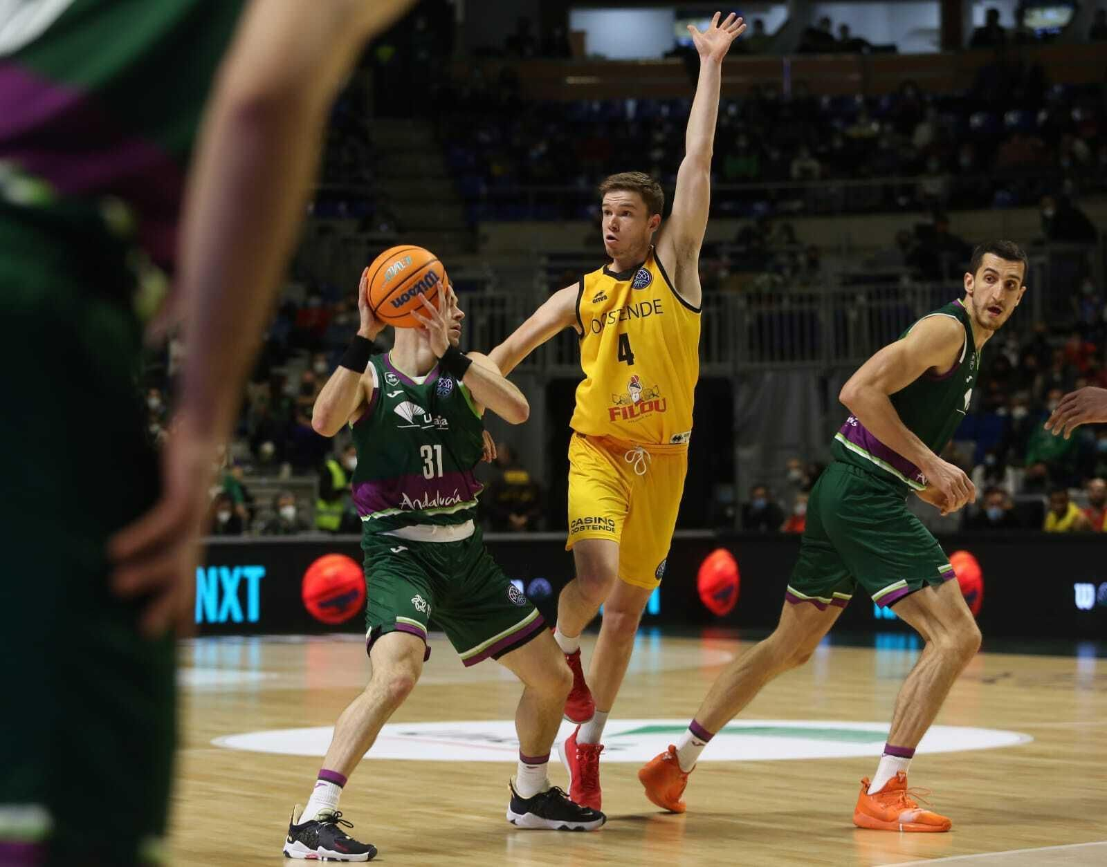 El Unicaja-Filou Oostende, en fotos