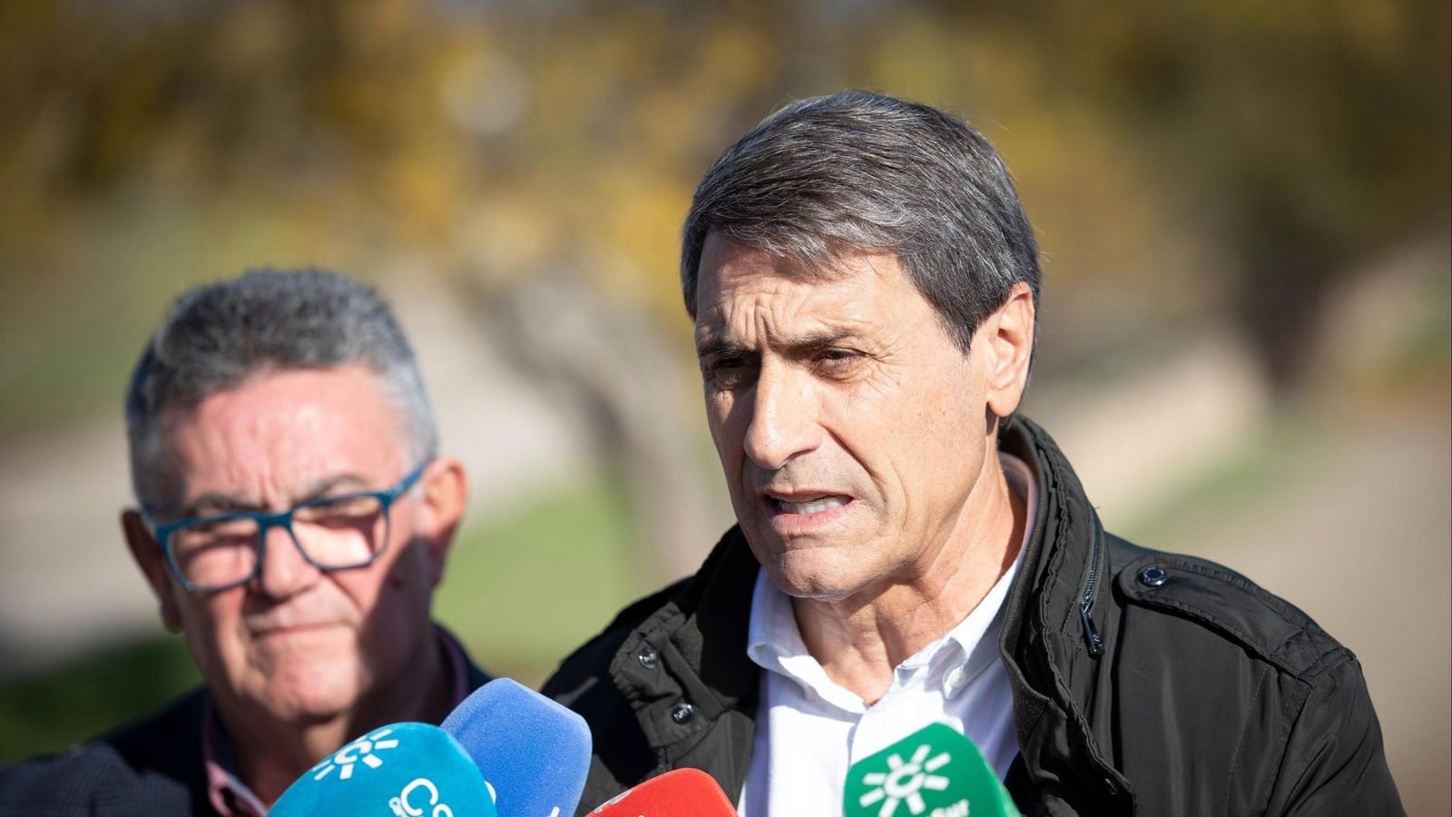 Visita del delegado Pedro Fernández a los municipios de Granada afectados por la DANA