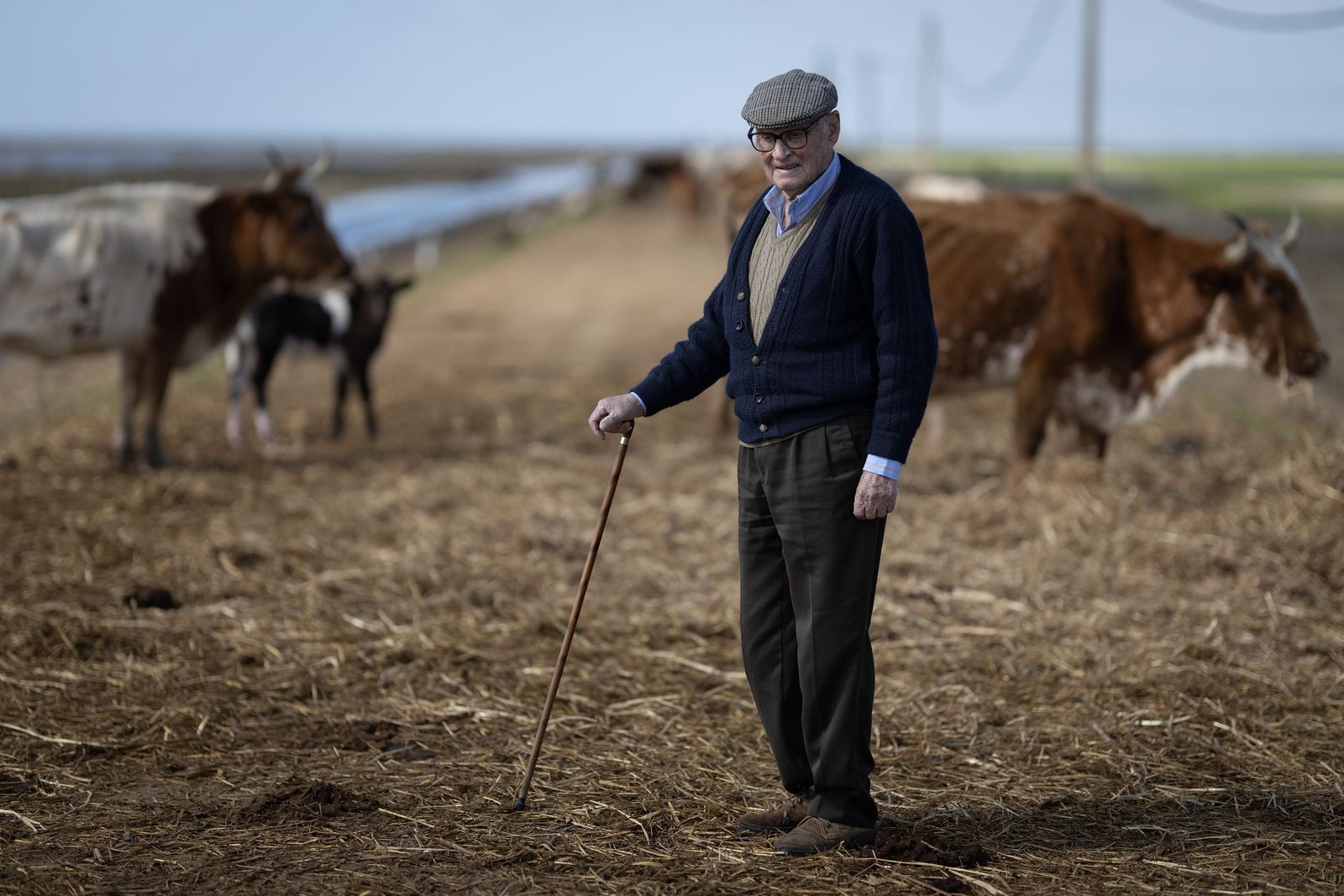 El ganadero de 92 años Pepe el Torero.