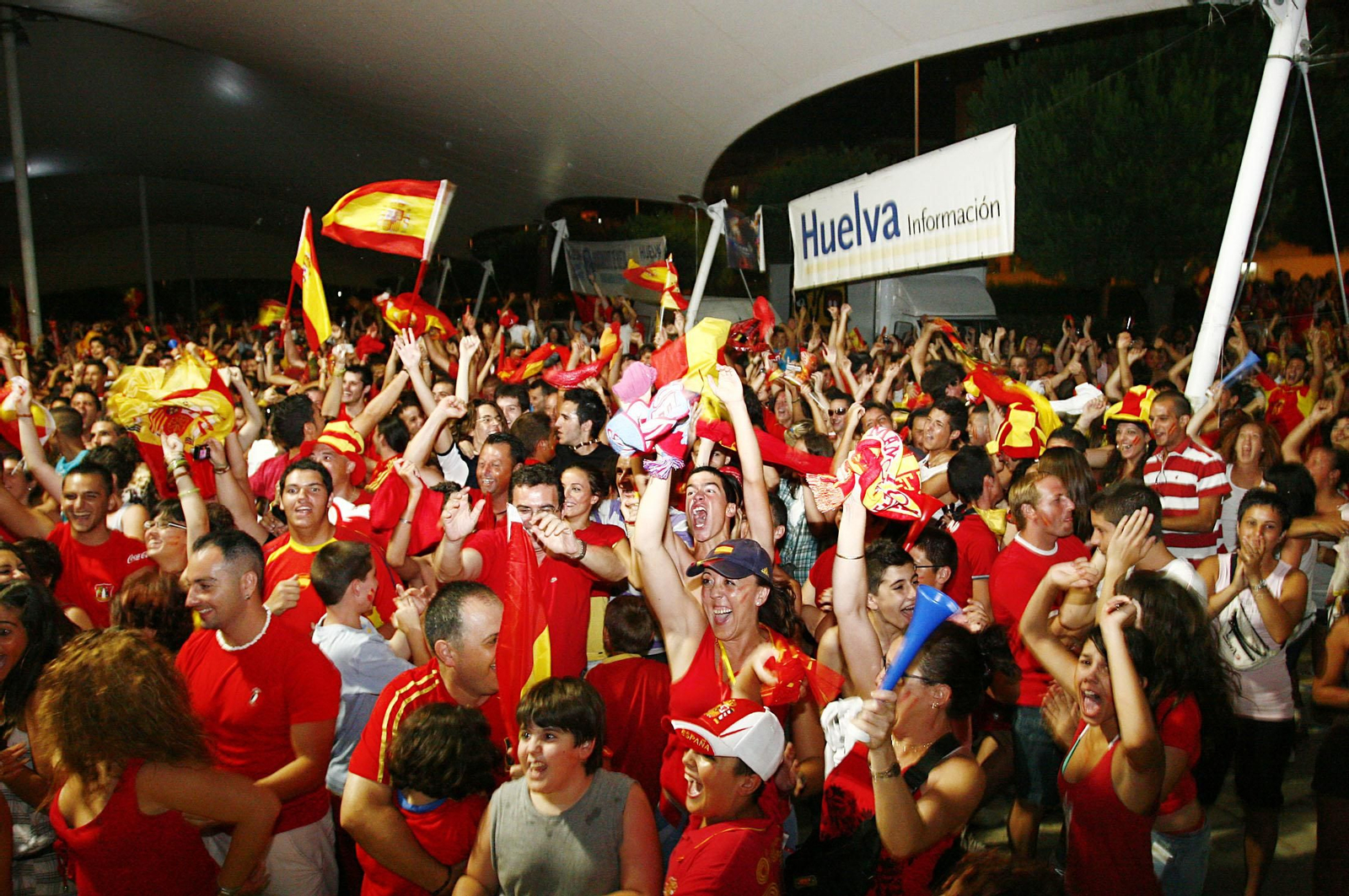 Se cumplen 15 años del Mundial de España: así vivió Huelva la gran final