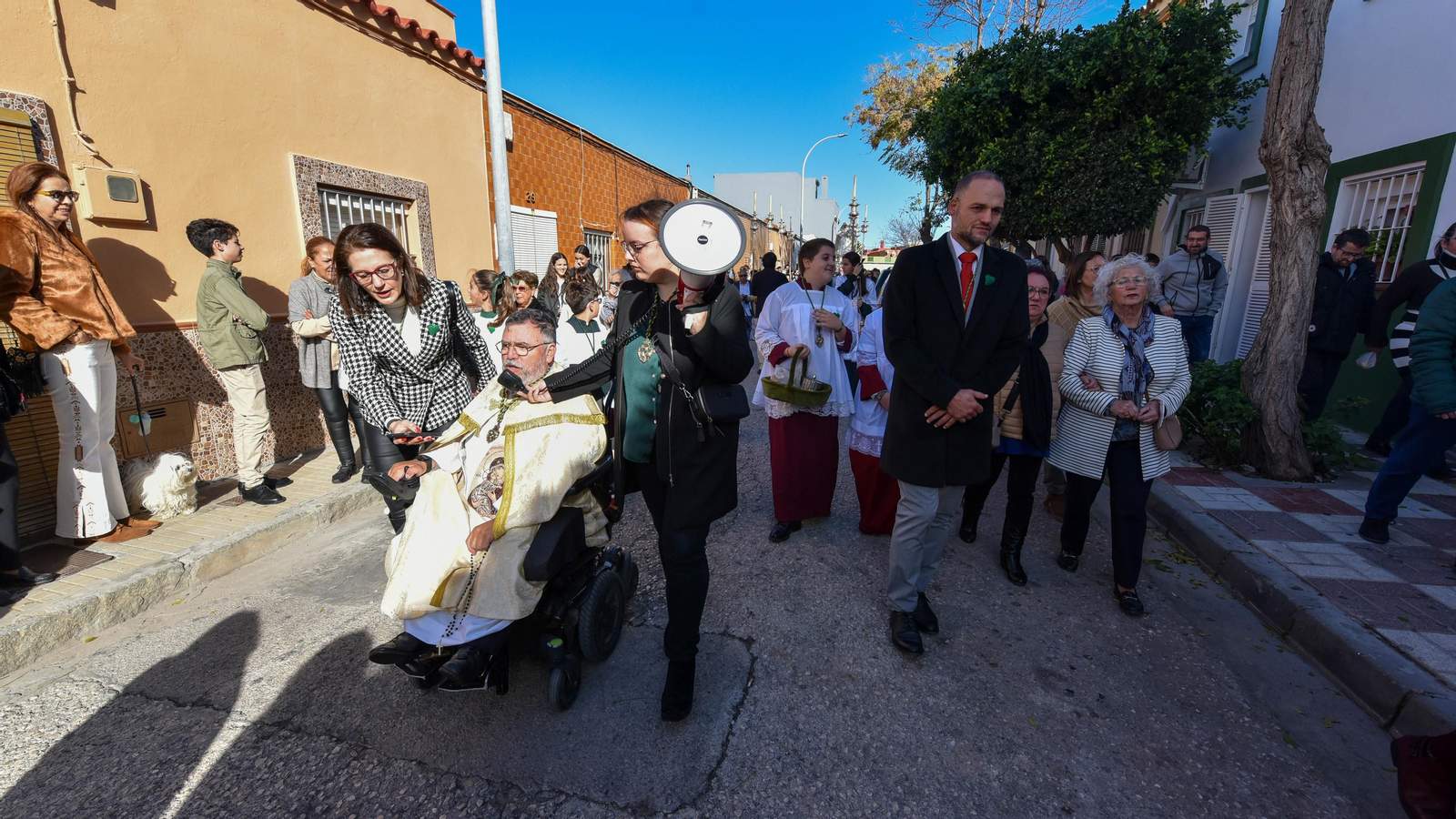 La vuelta de la Virgen de la Esperanza a La Línea, en imágenes