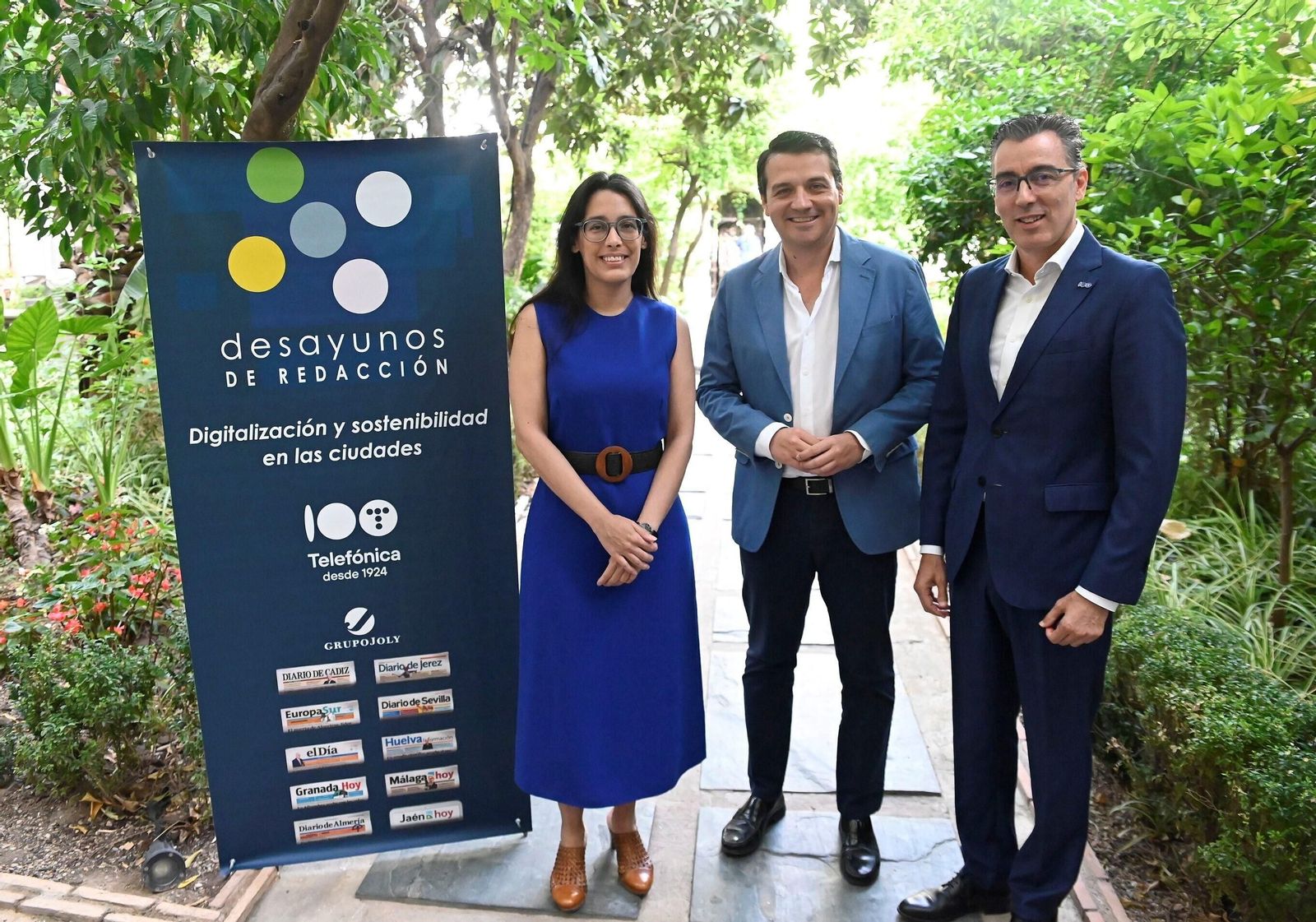 Las fotografías del desayuno de redacción de Grupo Joly en Córdoba sobre digitalizacíon y sostenibilidad en las ciudades