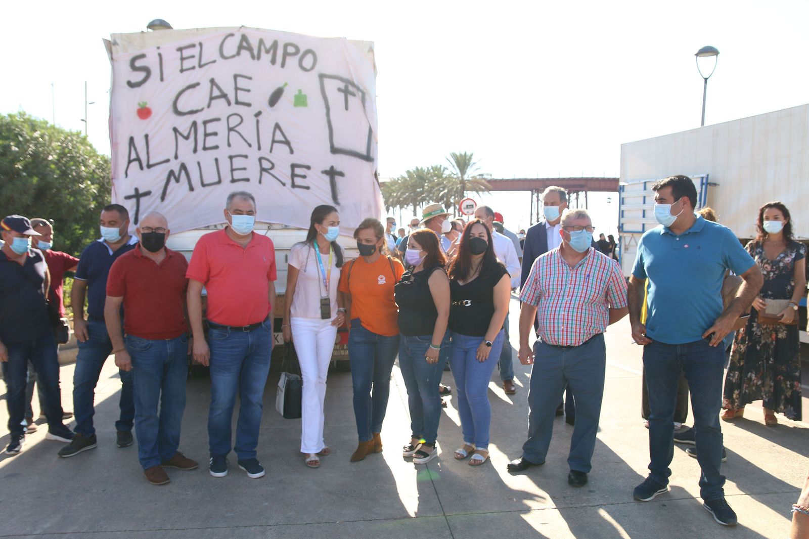 Las imágenes de la manifestación de los agricultores