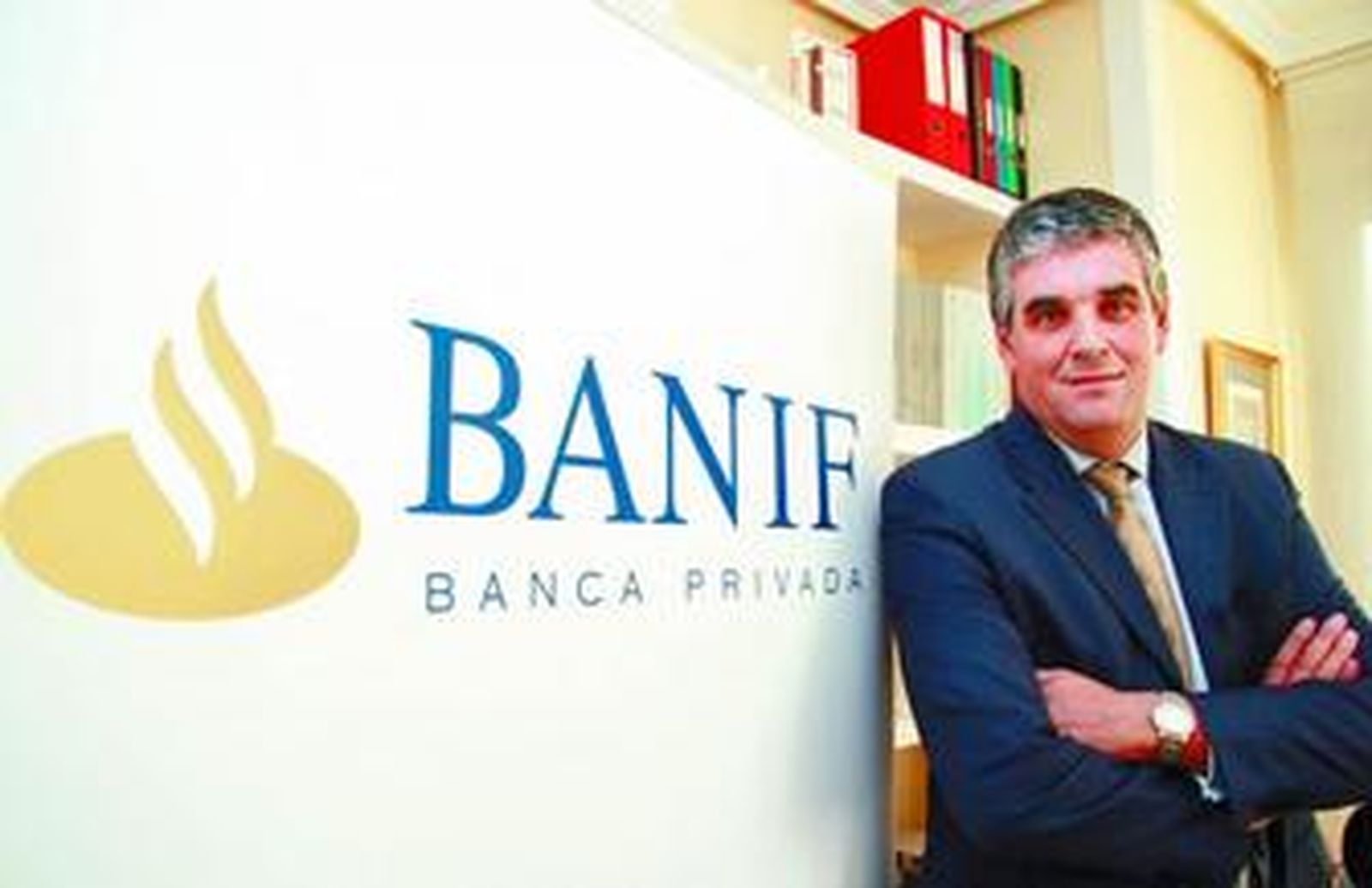 Gonzalo Algorri, director de Banif en Andalucía, en su despacho.