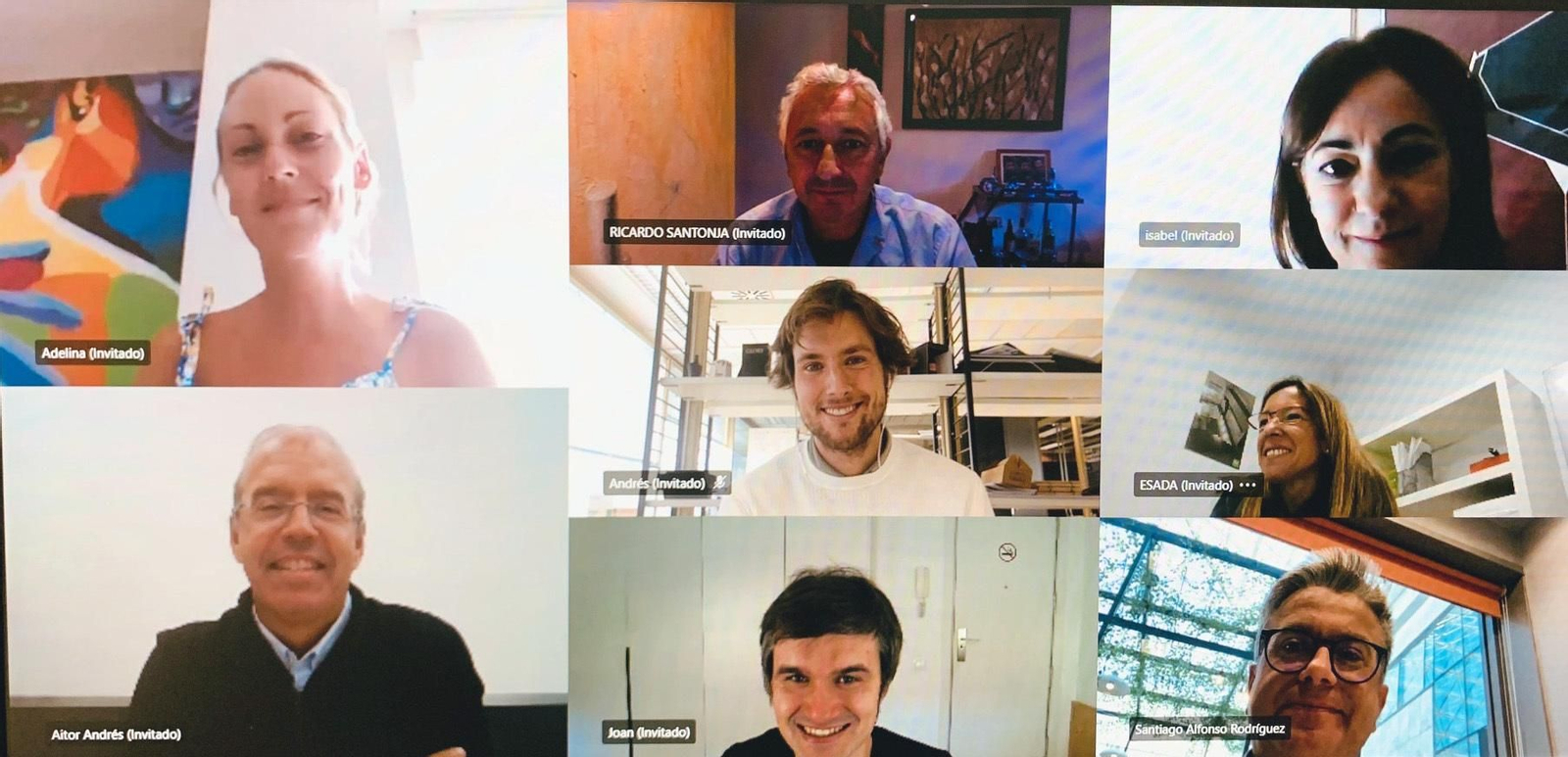 Reunión online del jurado del Cosentino Design Challenge 14