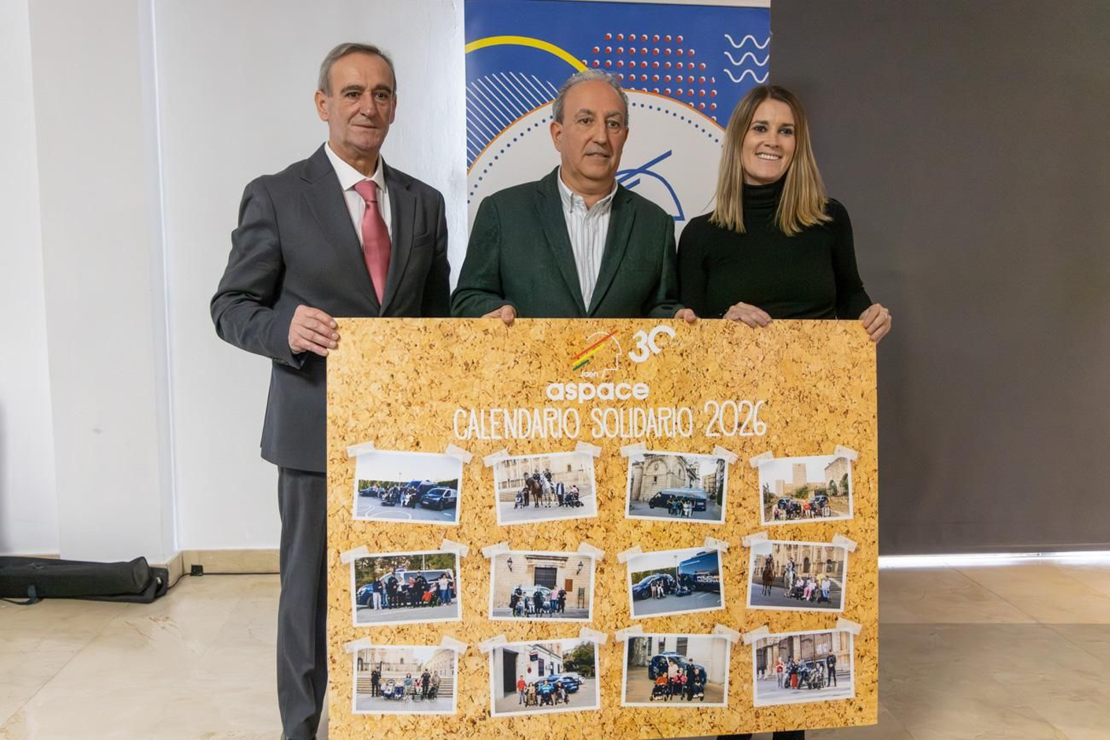 Presentación del Calendario Solidario 2026 de la Asociación de Parálisis Cerebral y Enfermedades Afines (Aspace)