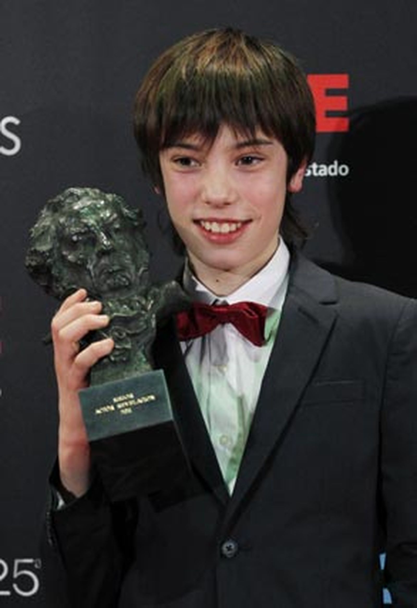 Francesc Colomer, actor revelación por 'Pa negre'/ Efe · Reuters · AFP