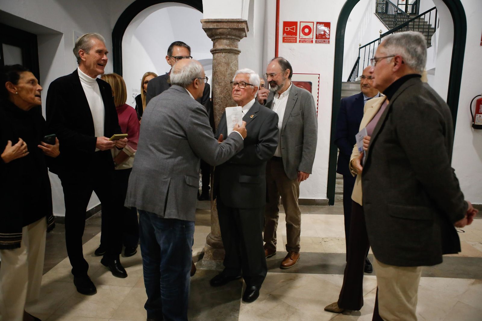 Las fotos de la inauguración de la exposición por el 50 aniversario de Tria 75