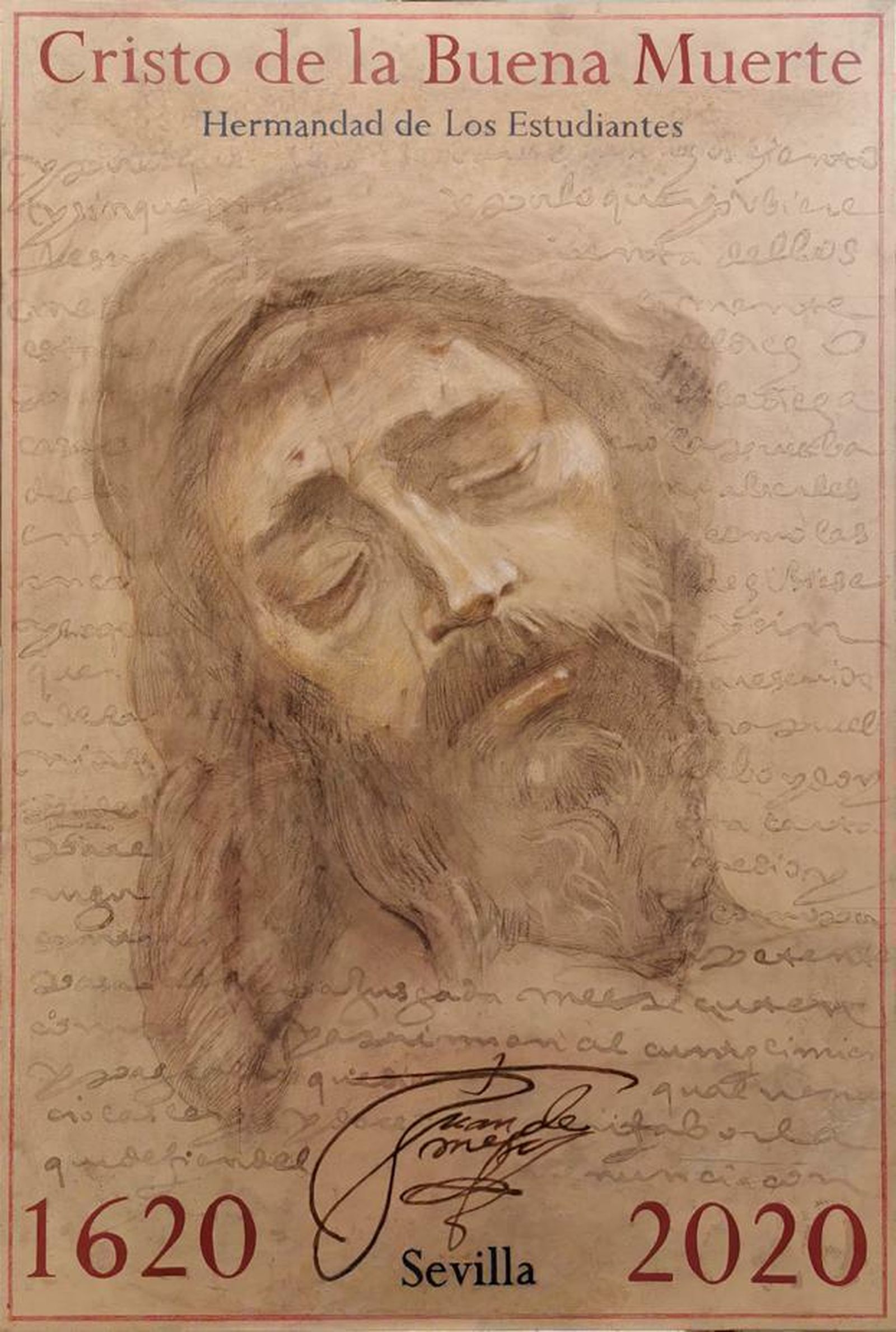 El cartel realizado por Daniel Bilbao.