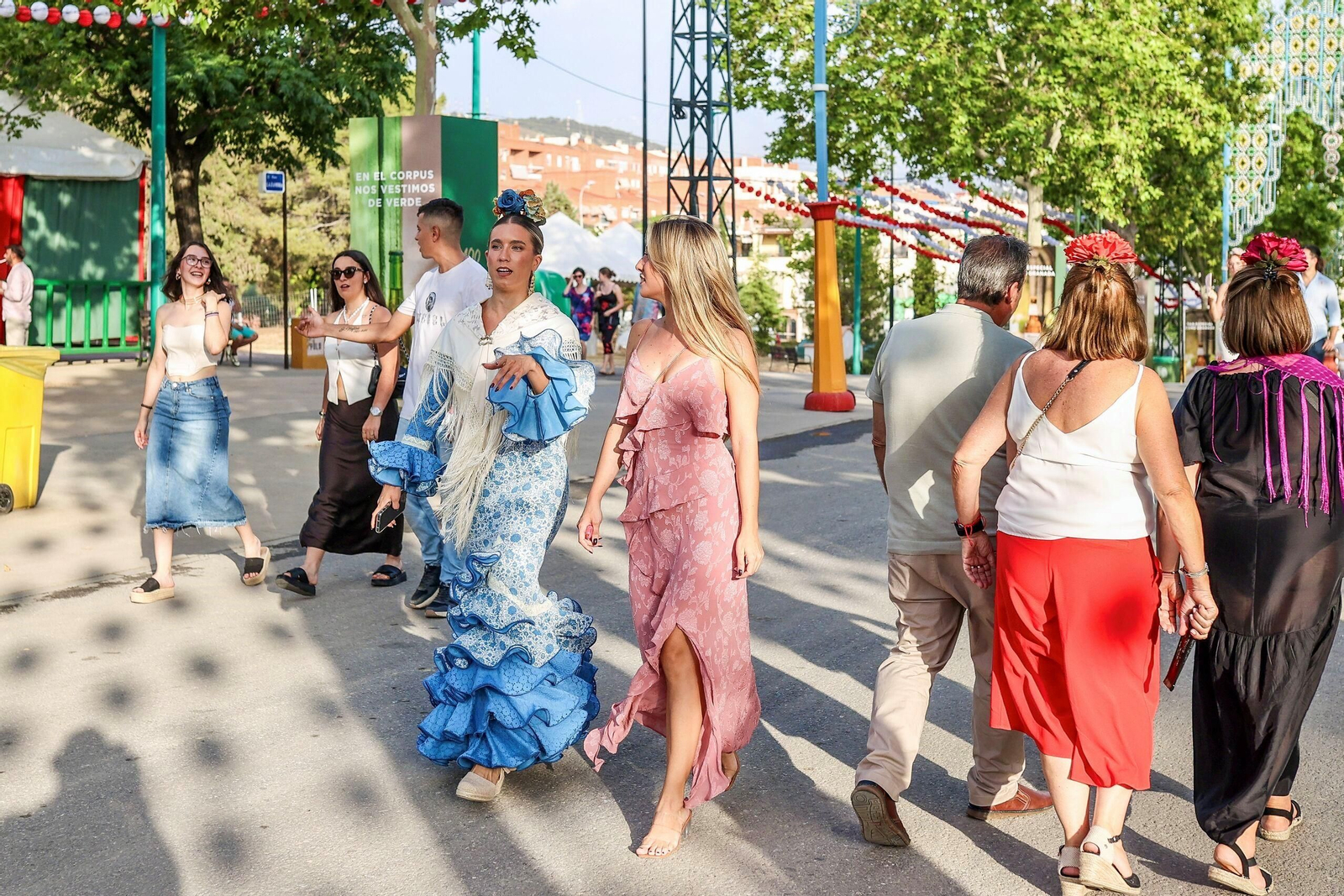 Fotos: así ha sido el Domingo de Corpus en la Feria de Granada