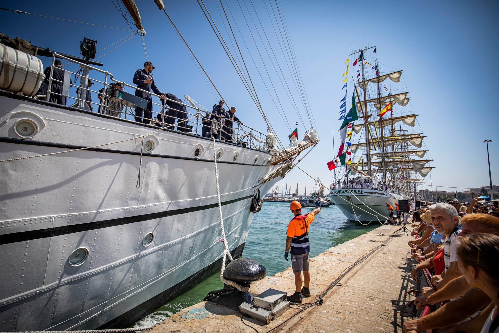 Una mirada a la despedida de Cádiz a la Gran Regata