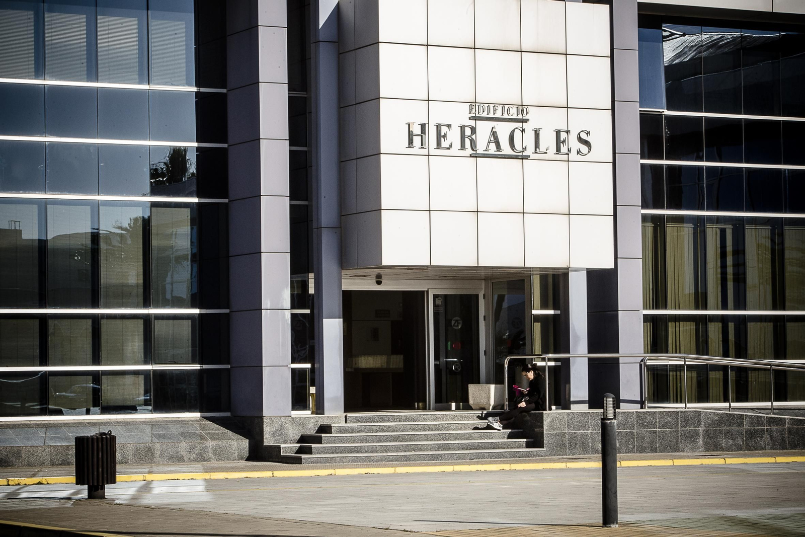 Imágenes de la Zona franca en la mañana de hoy lunes