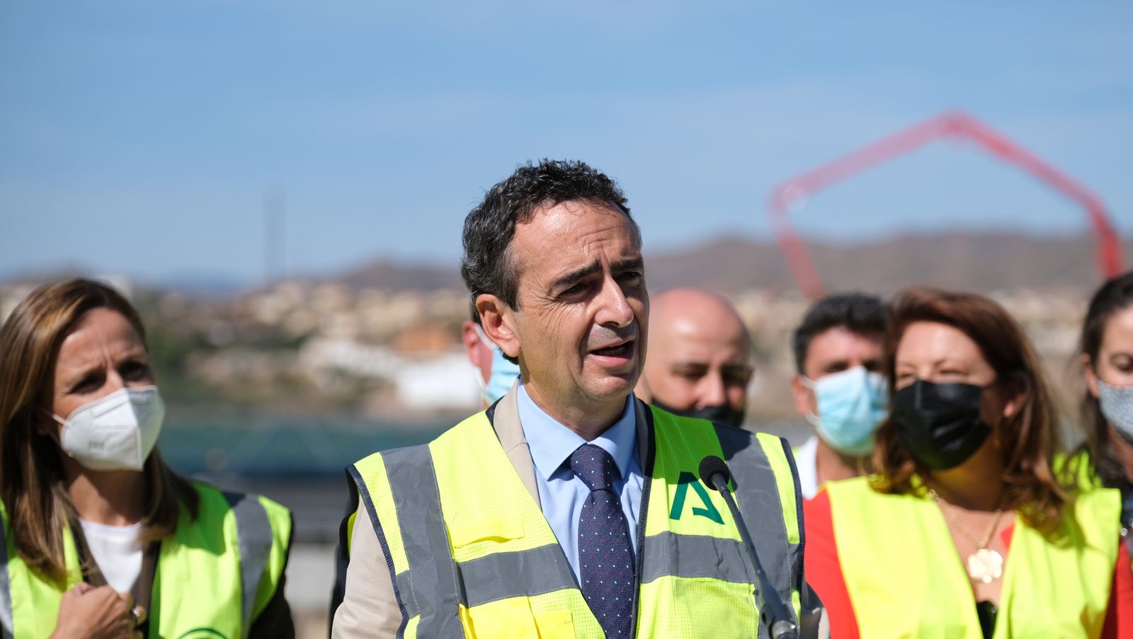 Fotogalería visita Consejera de Fomento a las obras de la Autovía del Almanzora