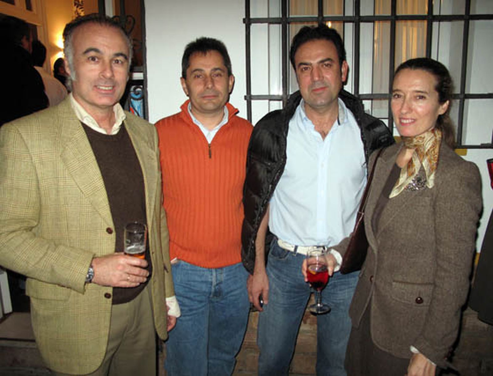 Juan Larrauri, Antonio Fernández, Estanislao Martínez y Susana Cascajo.

Foto: Victoria Ramírez