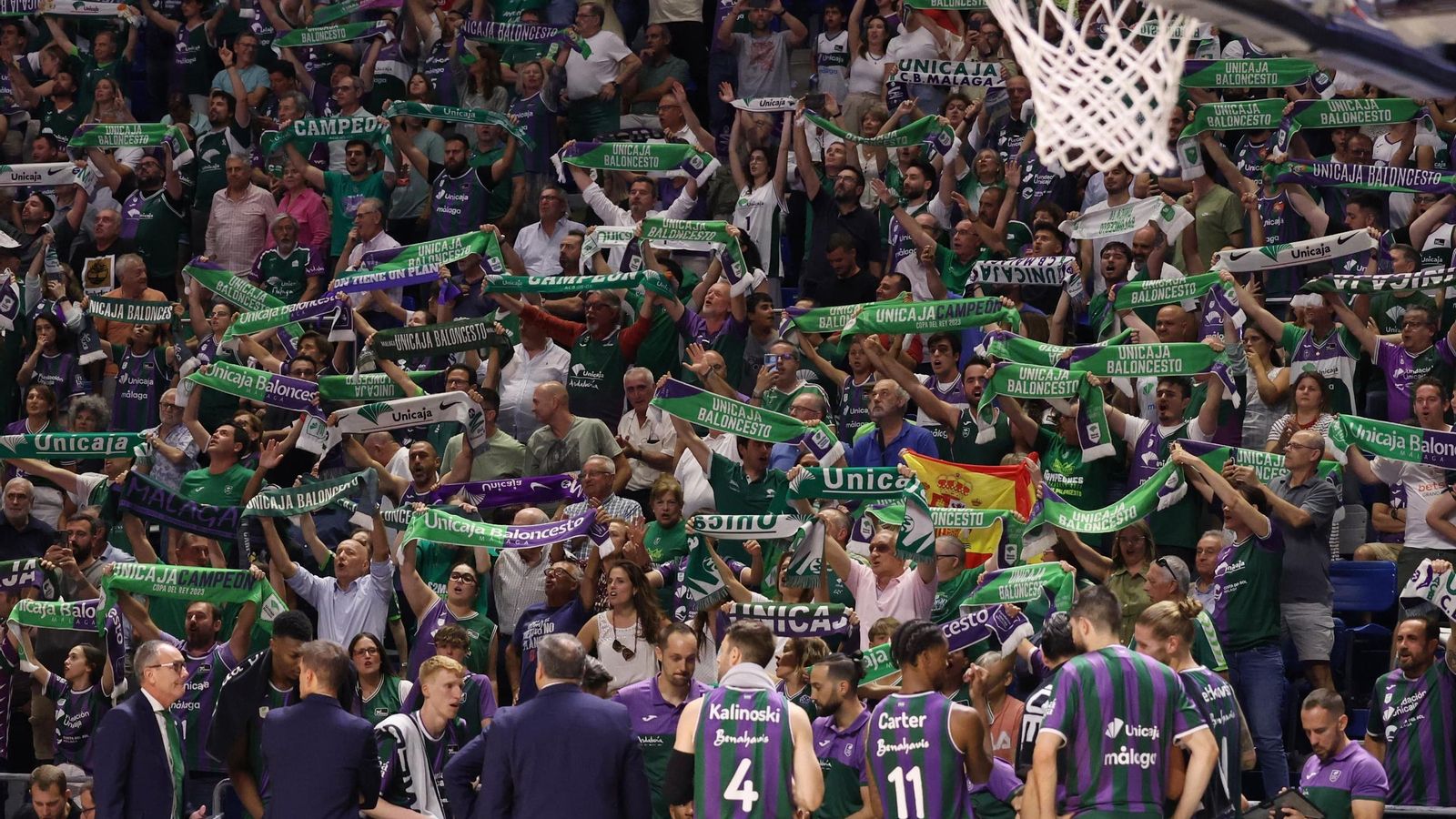 Las fotos del Unicaja-Barcelona, primer partido del play off de la Liga Endesa